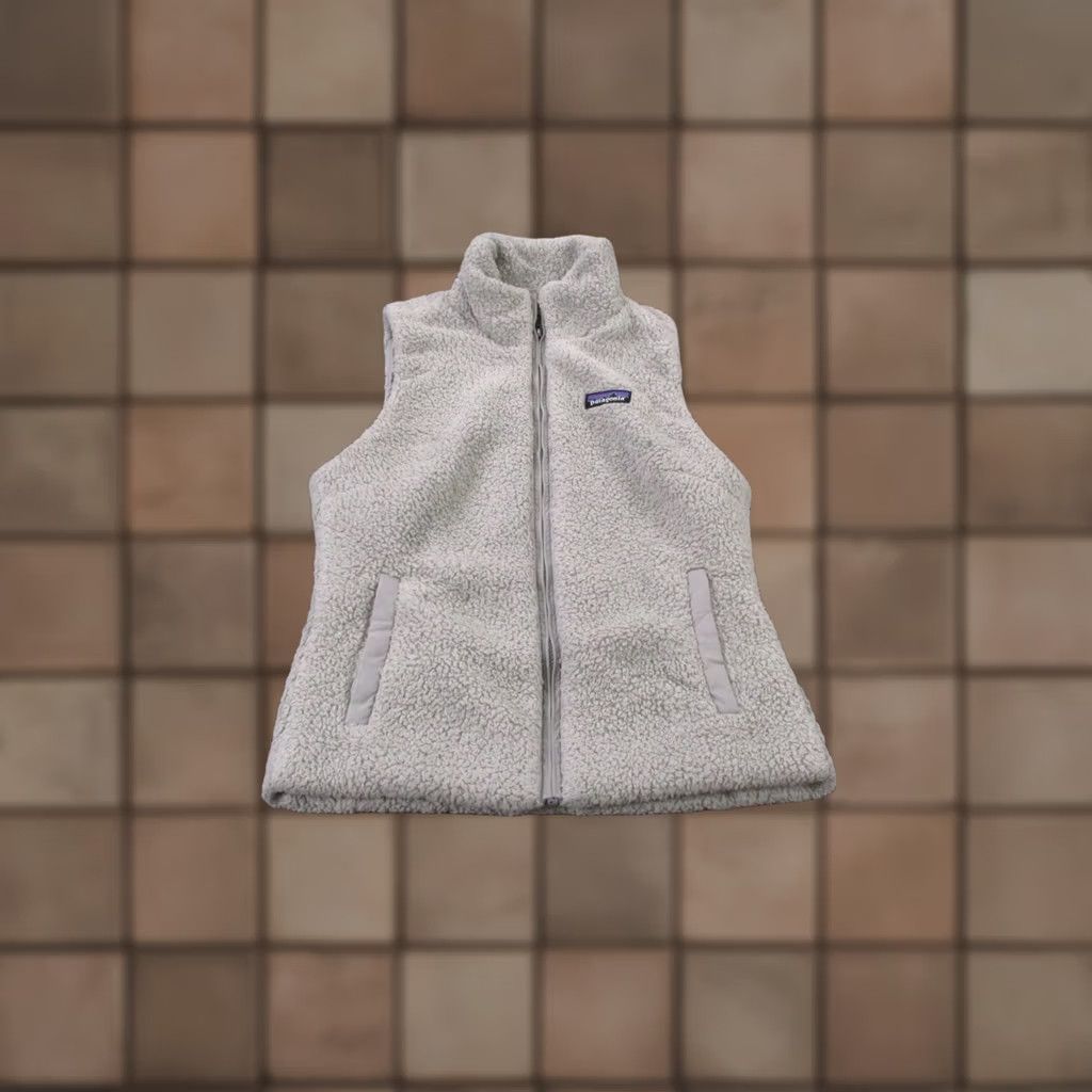Patagonia Patagonia Vest Women's Gray Fleece Zip Pockets Outdoor Casual S Size S / US 4 / IT 40 - 1 Thumbnail