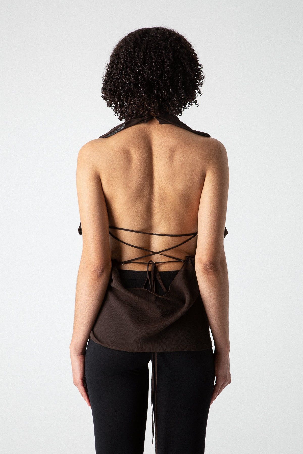 Other $710 NWOT SPRIYA LELE DRAPED CIRCLE TOP Size S / US 4 / IT 40 - 2 Thumbnail