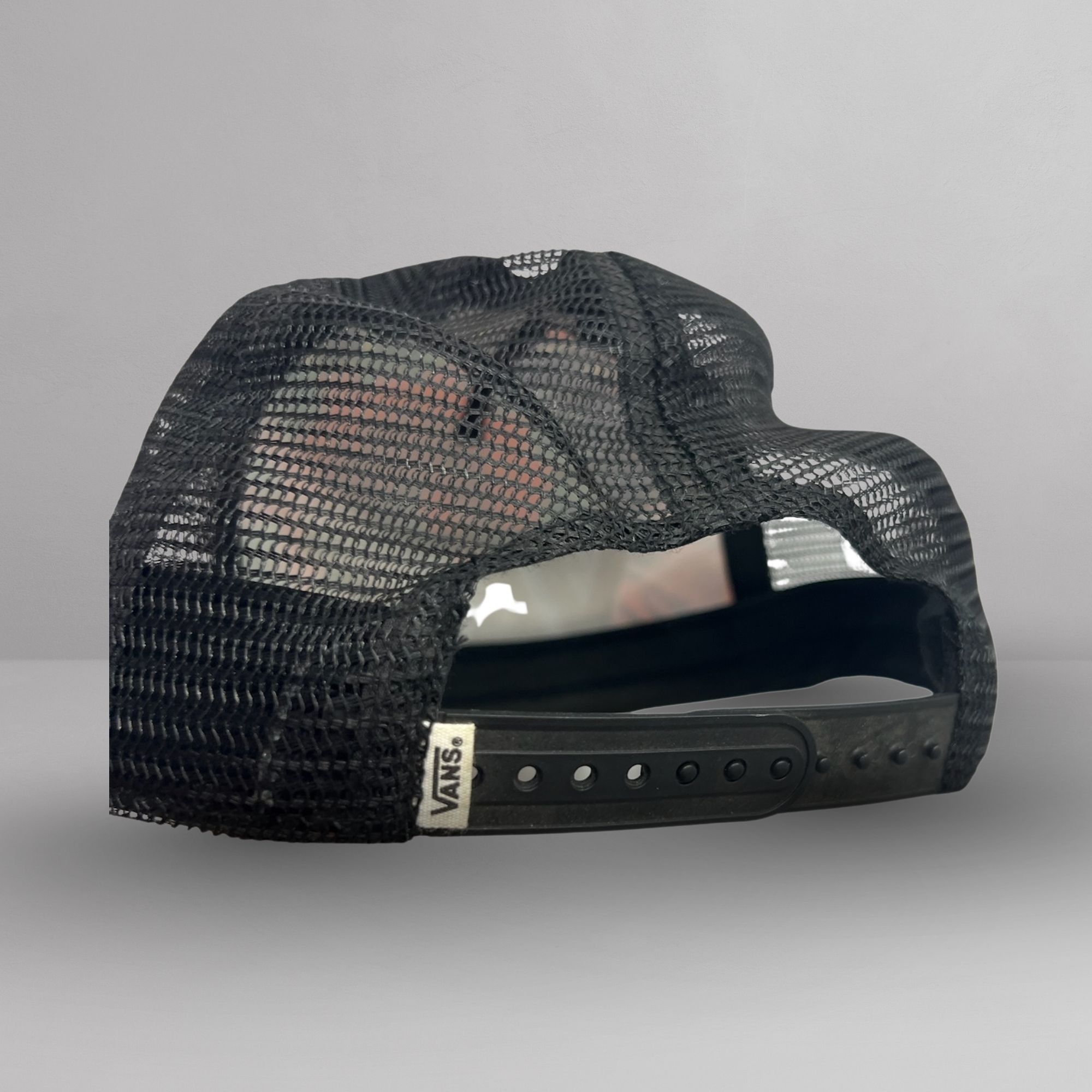 Vans Vans Black Mesh Trucker Hat with Pink Tie Dye – Adjustable S Size ONE SIZE - 5 Thumbnail