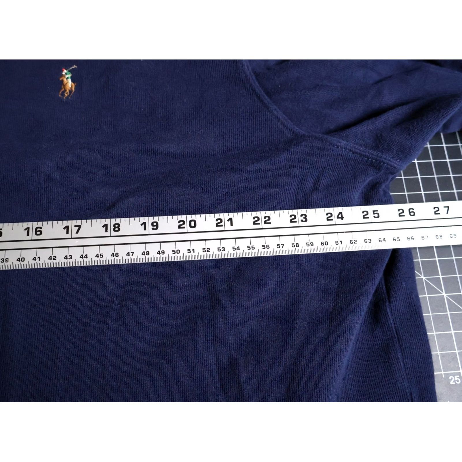 Polo Ralph Lauren Polo Ralph Lauren Sweater Men's 2XL Blue 1/4 Zip Mock Neck Estate Rib Cotton Knit Pullover Embroidered Pony 90s Retro Vintage Optional Size US XXL / EU 58 / 5 - 5 Thumbnail