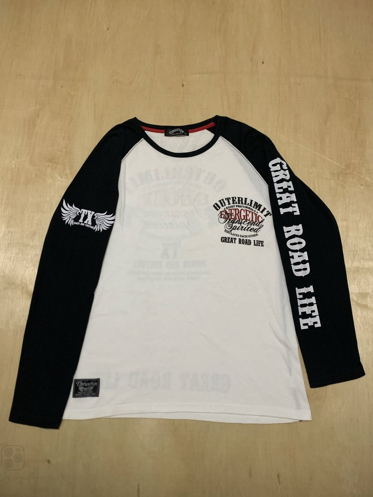 Hysteric Glamour × If Six Was Nine × Japanese Brand Thruxton Great Road Life Longslevee Size US XL / EU 56 / 4 - 1 Thumbnail