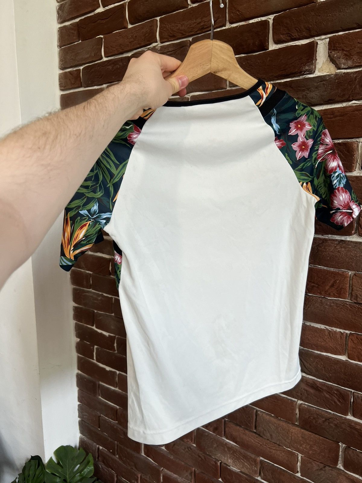 Adidas Rare Y-3 Yohji Yamamoto Adidas Roland Garros Floral Tee Size S / US 4 / IT 40 - 5 Thumbnail