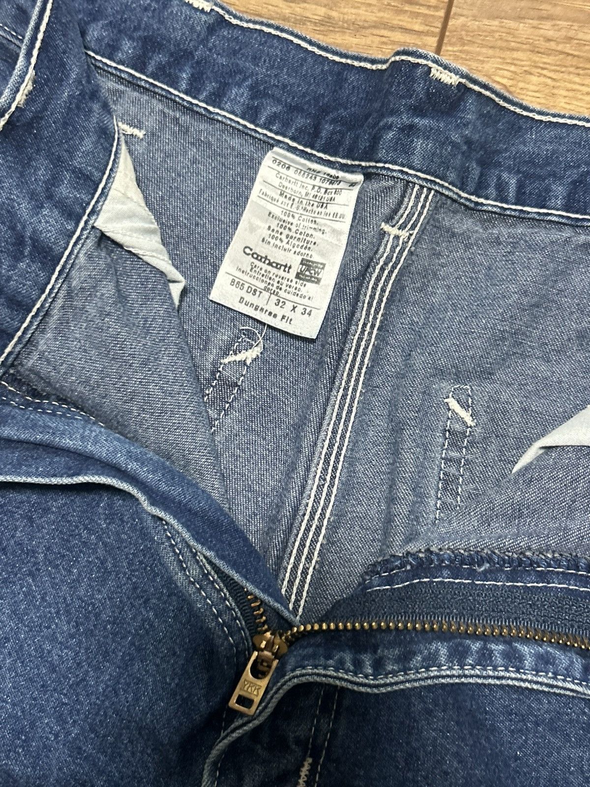 Carhartt Vintage 90s/00sCarhartt y2k baggy carpenter jeans Size US 32 / EU 48 - 5 Thumbnail