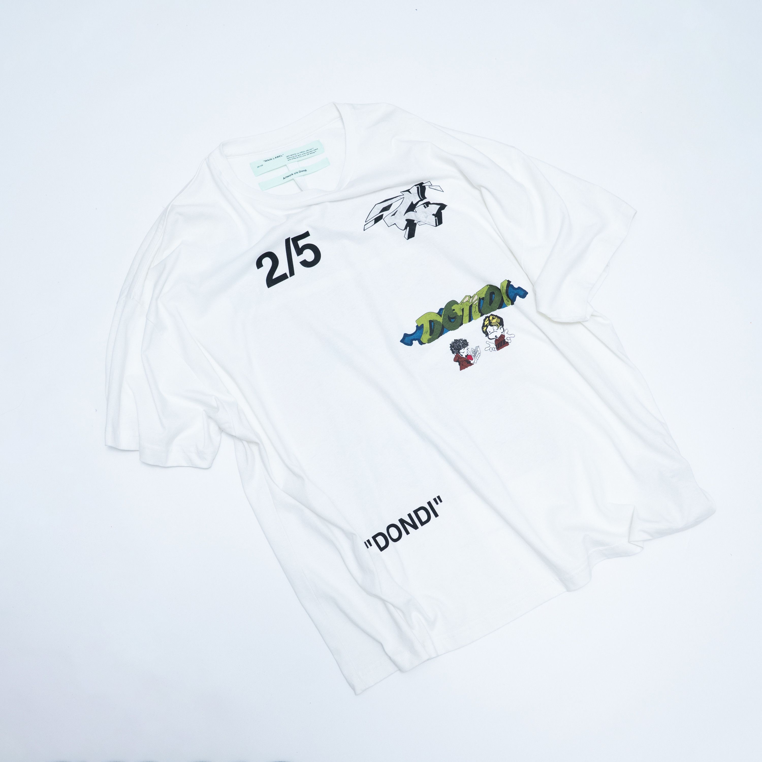 Off-White Spring-Summer 2019 Collection SUPER MEGA OVERTEE T-Shirt Size US XXS / EU 40 - 6 Thumbnail