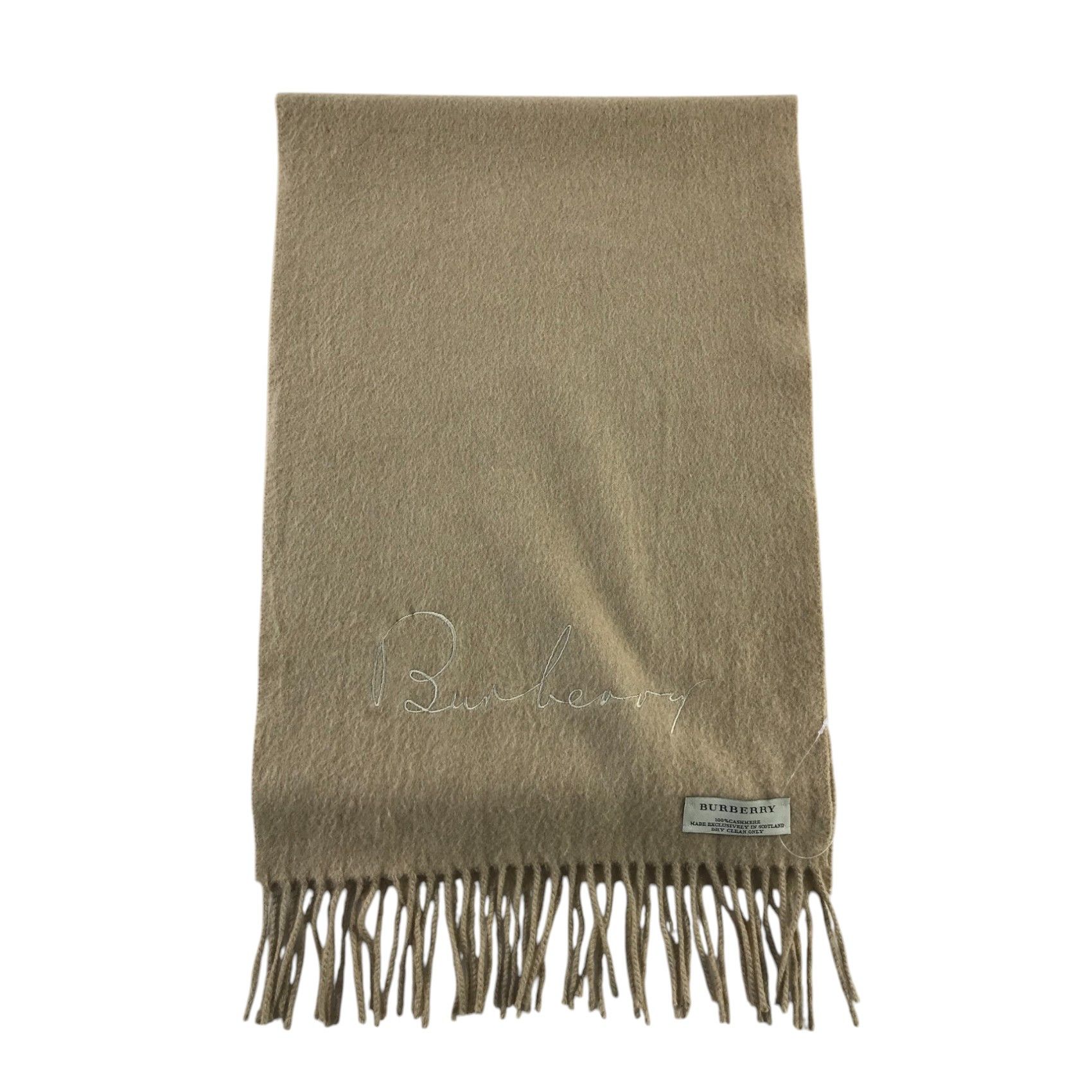 Burberry × Vintage Burberry Scarf / Muffler / Neckwear - WW1838 Size ONE SIZE - 2 Thumbnail