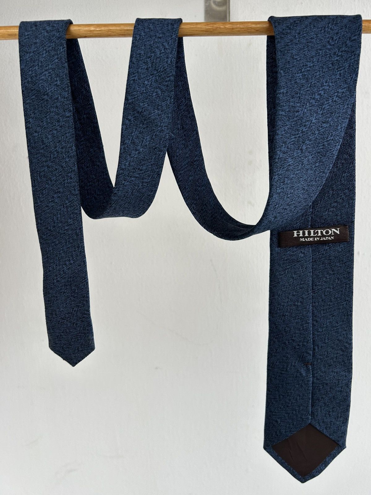 Japanese Brand Hilton Vintage Tie Size ONE SIZE - 2 Thumbnail