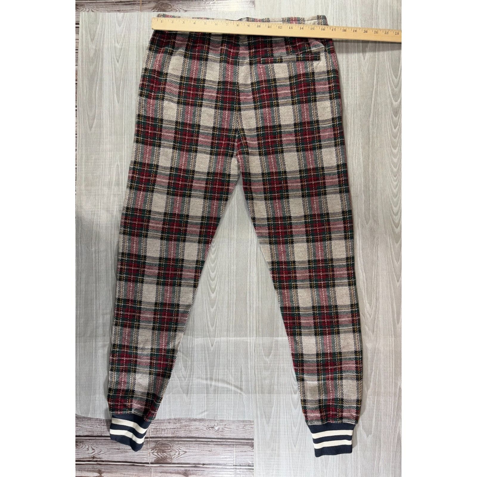 Todd Snyder Todd Snyder NY x Chmapion Wool Blend tartan Jogger sweatpan Size US 33 - 3 Thumbnail