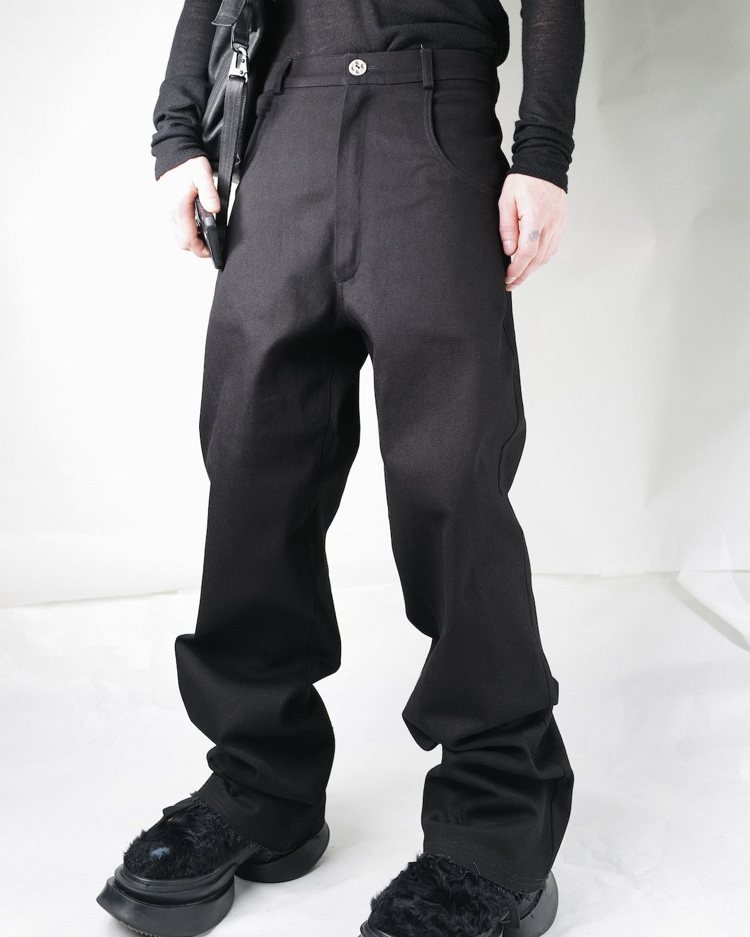 Other NKTRMNV HIGHWAISTED DENIM PANTS Size US 34 / EU 50 - 3 Thumbnail
