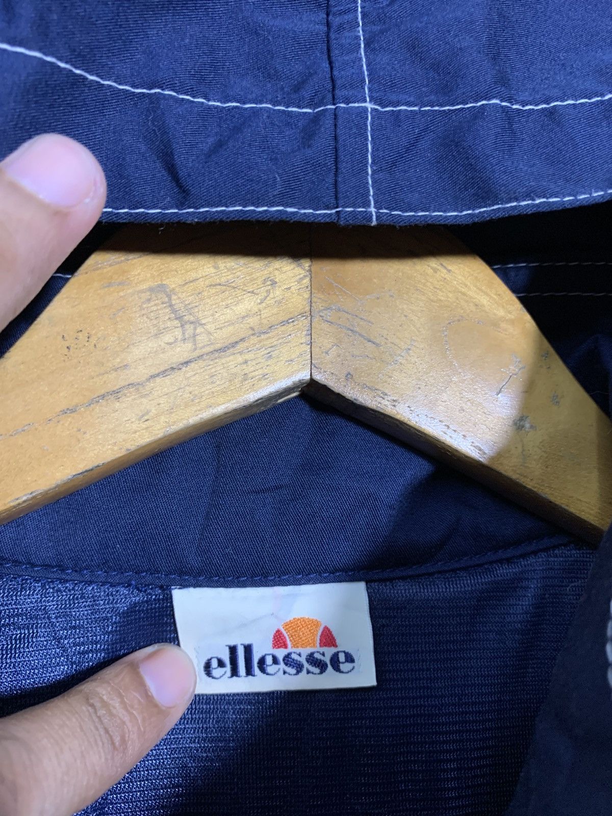 Ellesse 🔥VTG ELLESSE ZIPPER HOODIE COTTON JACKET Size US L / EU 52-54 / 3 - 9 Thumbnail