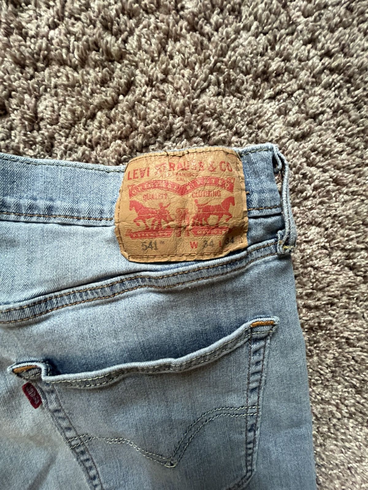 Levi's × Levi's Vintage Clothing × Vintage Vintage Levi 541 Jeans Size US 34 / EU 50 - 3 Thumbnail