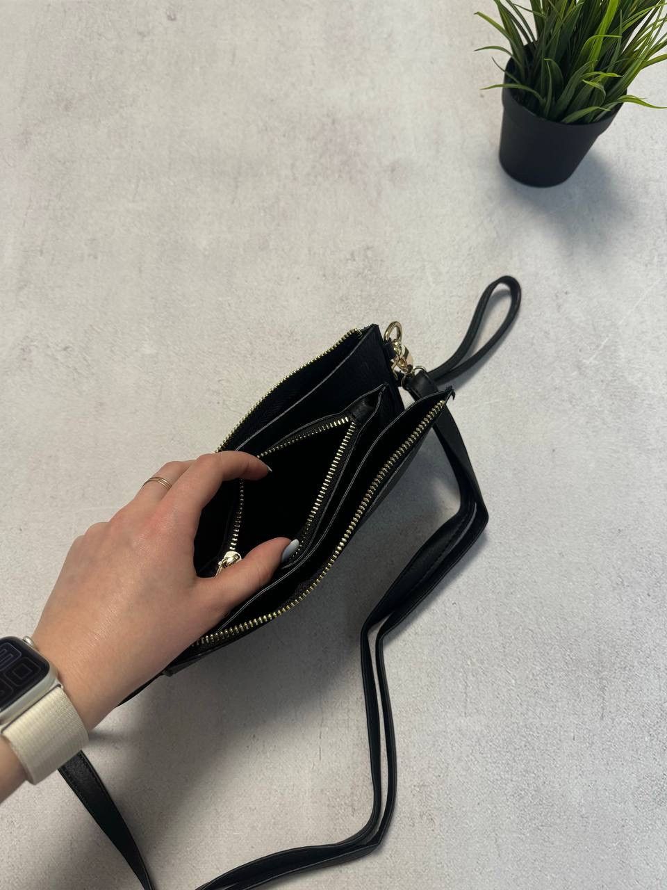 Leather × Mulberry Mulberry Leather Shoulder Bag Messenger Black Womens Size ONE SIZE - 6 Thumbnail
