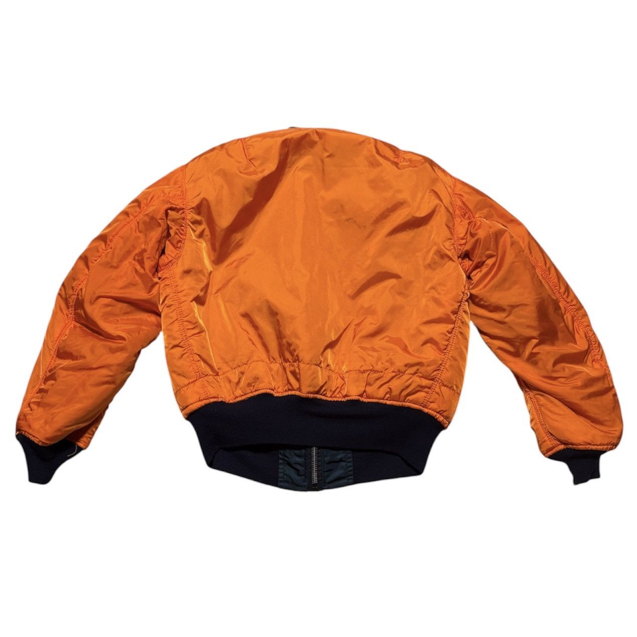 Alpha Industries 1990s USAF REVERSIBLE BOMBER JACKET Size US M / EU 48-50 / 2 - 9 Thumbnail