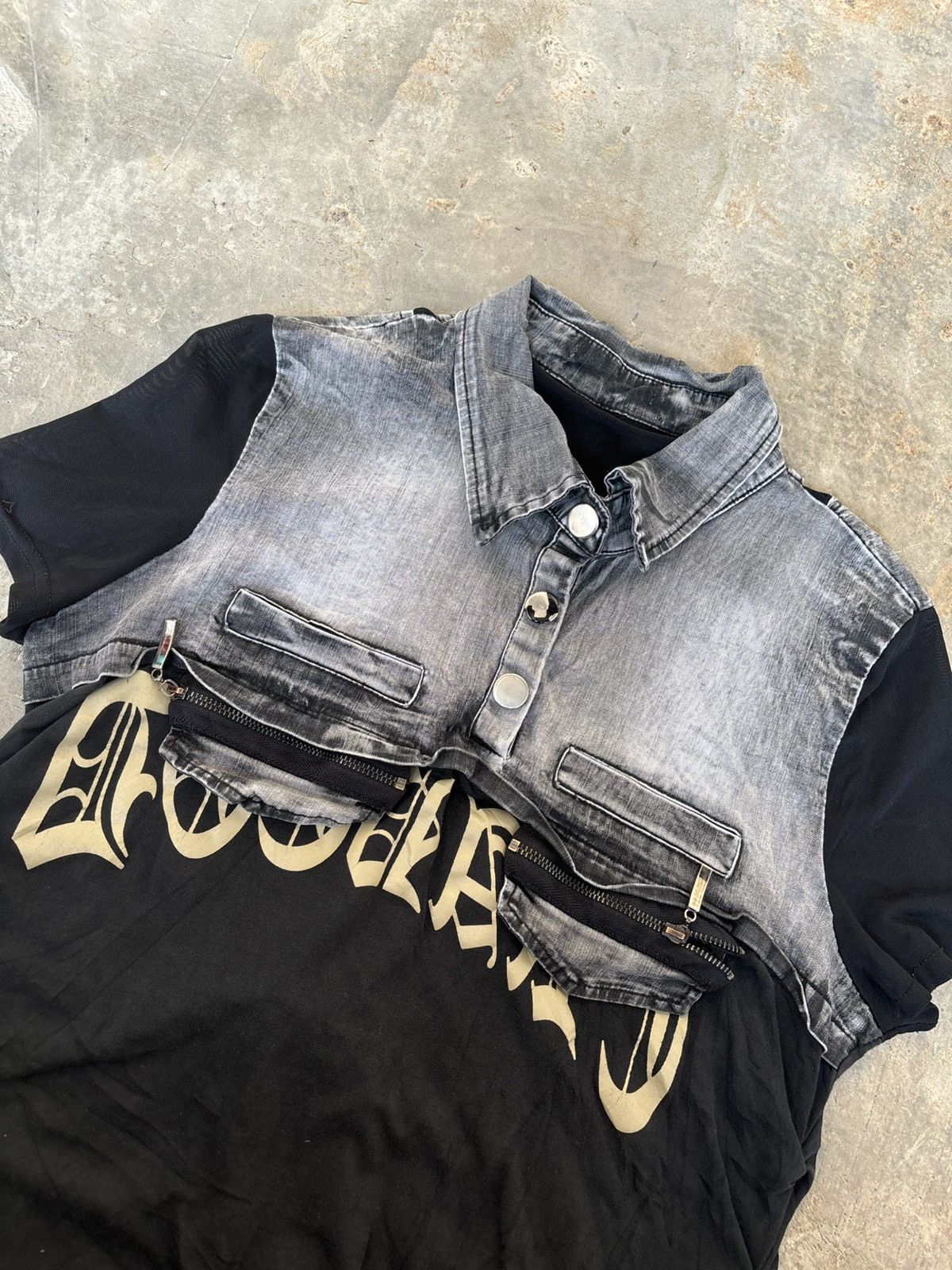 Hysteric Glamour Y2k Opium Ifsix Punk Style Women's Shirt Size M / US 6-8 / IT 42-44 - 3 Thumbnail