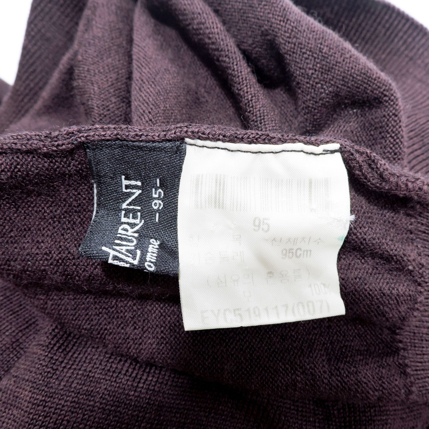 Yves Saint Laurent YSL SMALL LOGO SWEATSHIRT Size US M / EU 48-50 / 2 - 3 Thumbnail