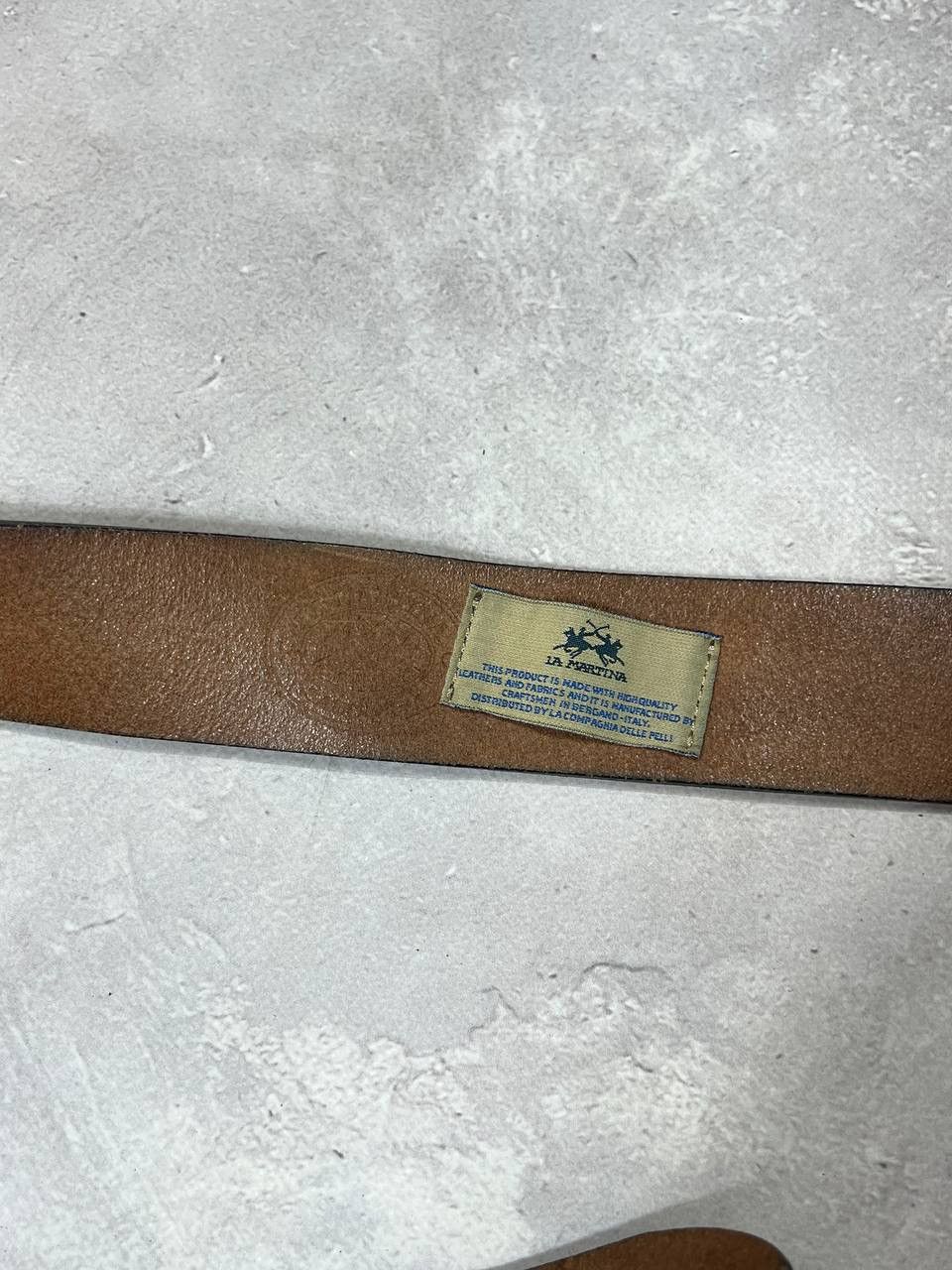 La Martina × Vintage Vintage La Martina Leather Belt Size ONE SIZE - 6 Thumbnail