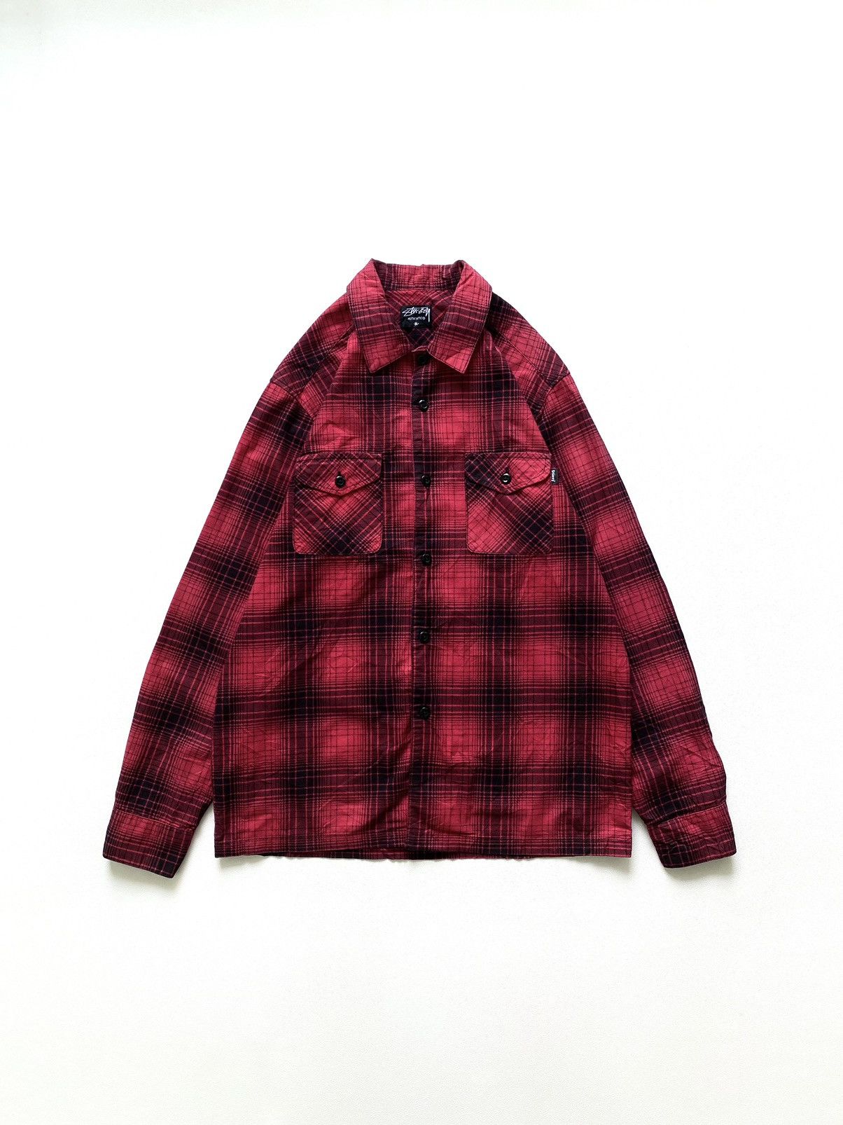 Stussy STUSSY Plaid Shirt Double Pocket Size US L / EU 52-54 / 3 - 1 Thumbnail