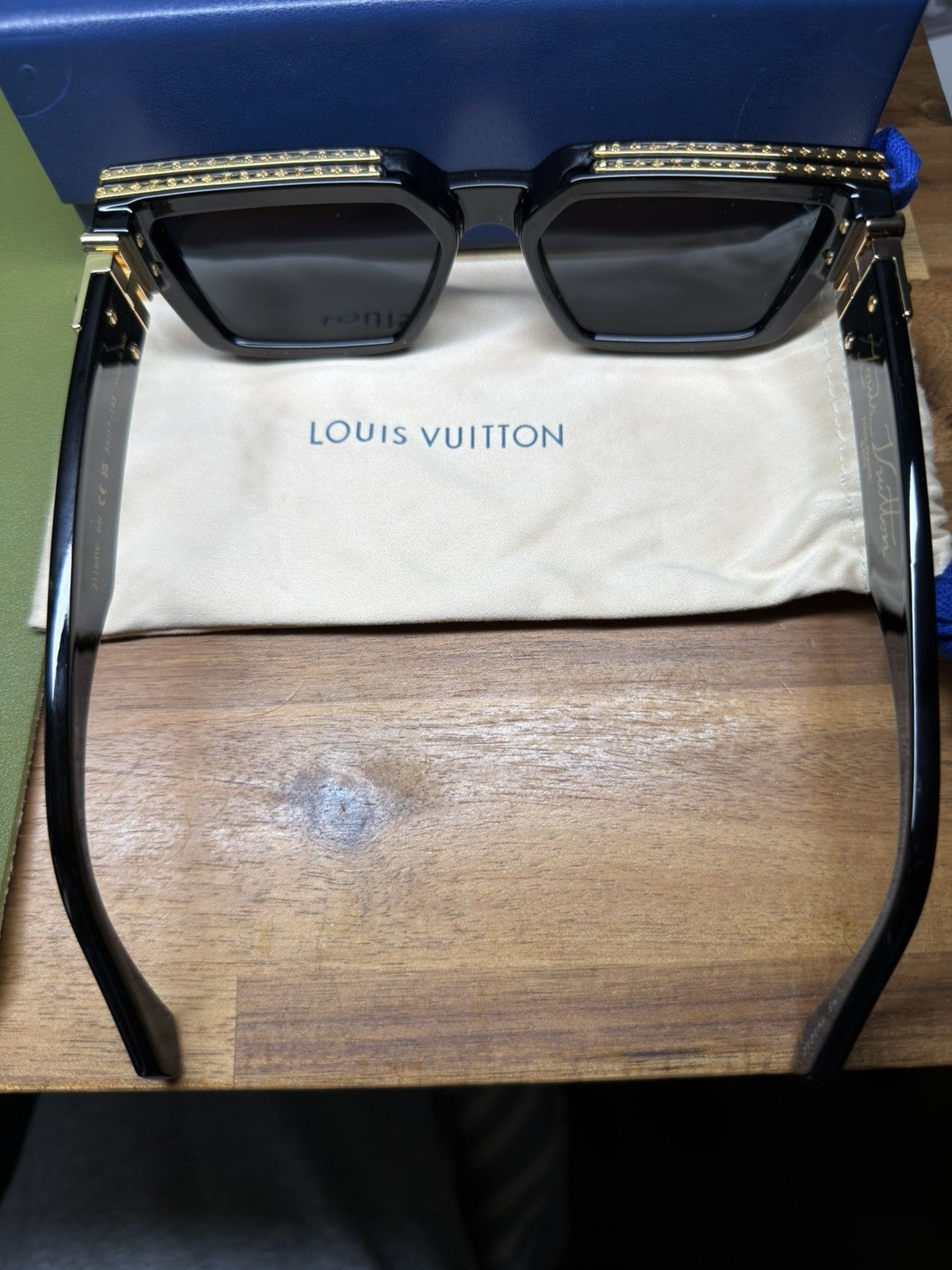 Louis Vuitton Louis Vuitton 1.1 Millionaires Sunglasses (W)- Black Size ONE SIZE - 1 Thumbnail