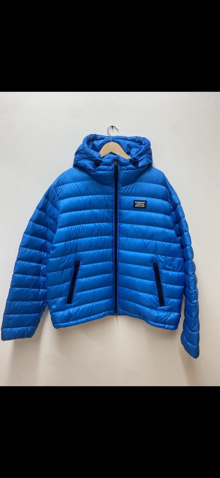 Burberry Burberry Blue Logo Patch Puffer Jacket Size US XXL / EU 58 / 5 - 1 Thumbnail