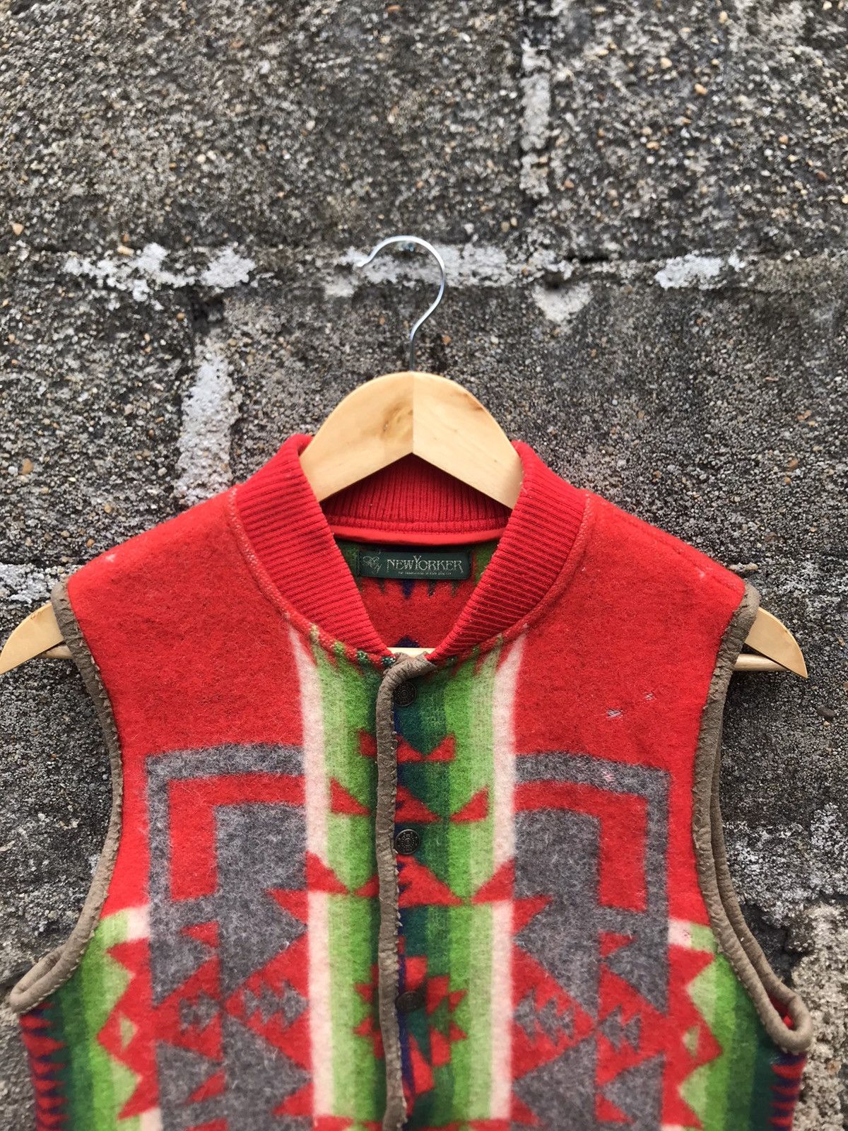 Native ⚡️Vintage 80s New Yorker Peruvian Vest Size US S / EU 44-46 / 1 - 4 Thumbnail
