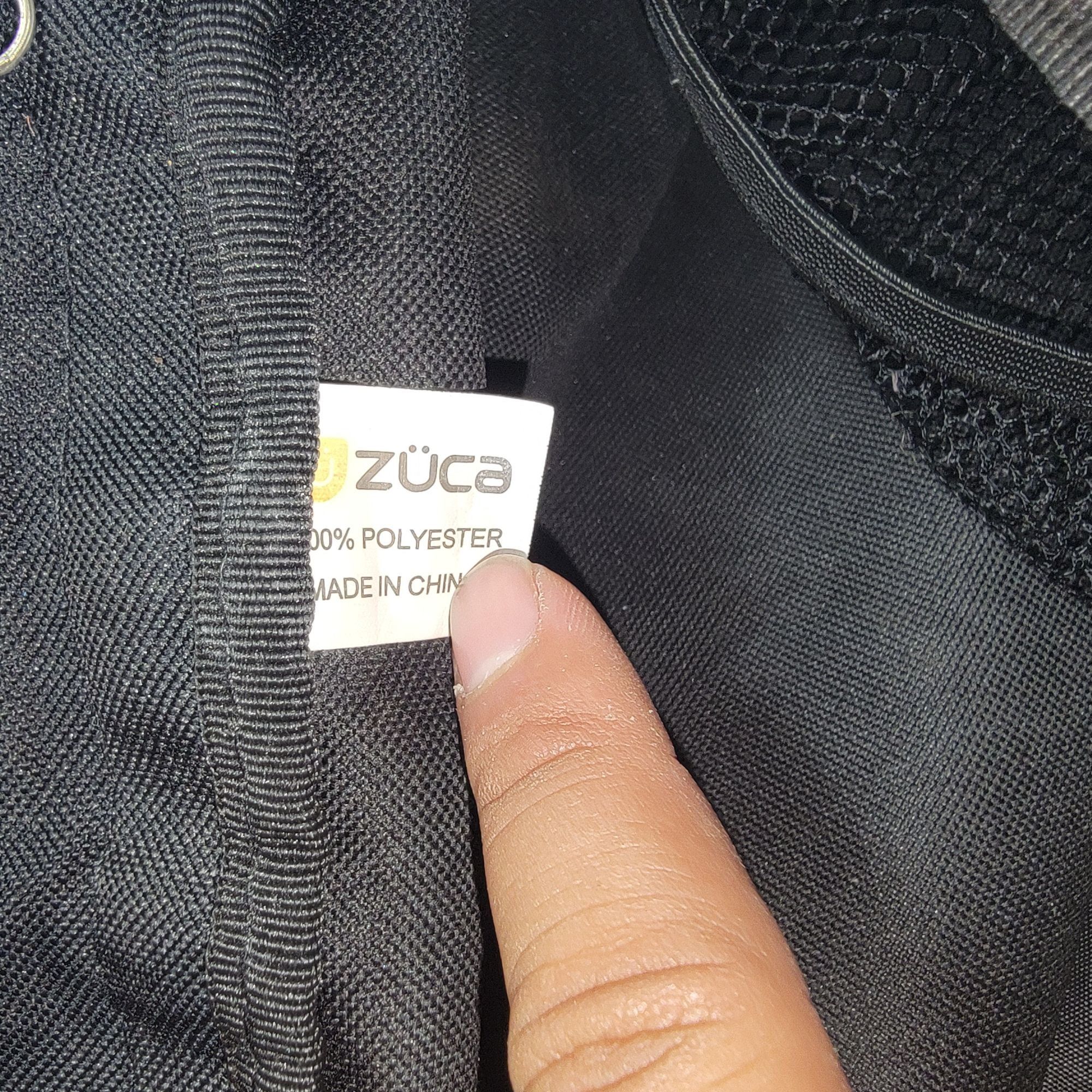 Other Zuca Black White Flame Design Insert Bag With Mesh Pockets T Size ONE SIZE - 8 Thumbnail