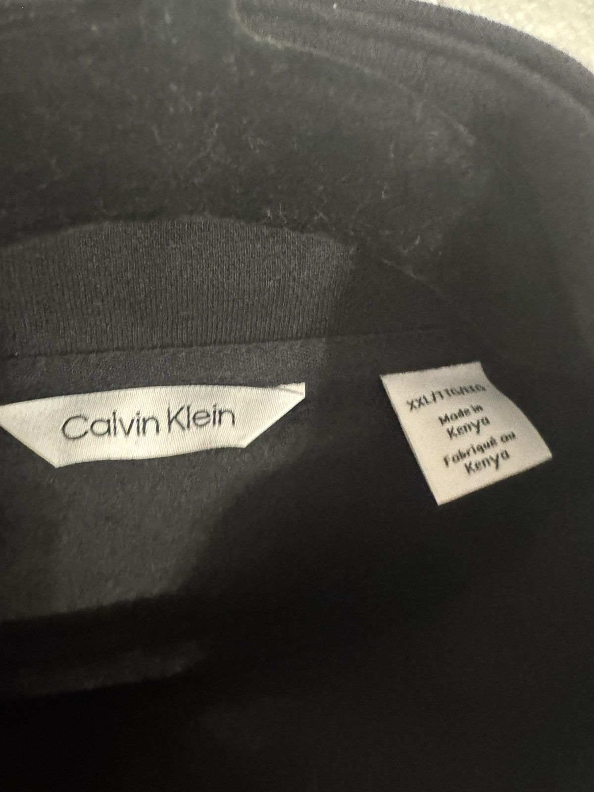 Calvin Klein Calvin Klein Men’s XXL Black Full Zip Jacket Lightweight Size US XXL / EU 58 / 5 - 2 Thumbnail