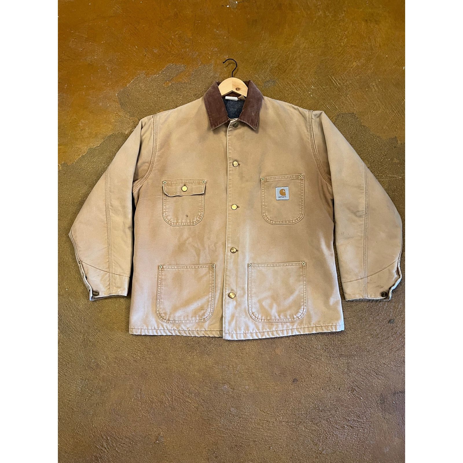 Carhartt Vintage Carhartt Blanket Lined Chore Barn Duck jacket Mens L Size L / US 10 / IT 46 - 1 Thumbnail