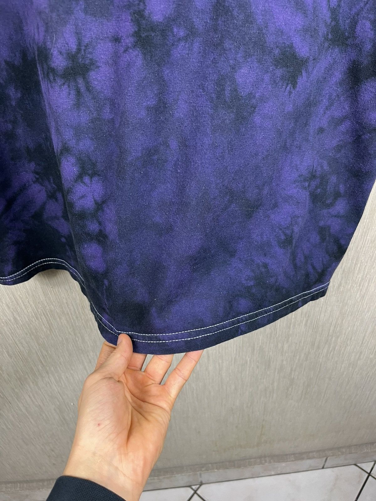 Band Tees × Vintage Vintage Deep Purple tie dye sleeping man artist wave trees Size US XL / EU 56 / 4 - 19 Thumbnail
