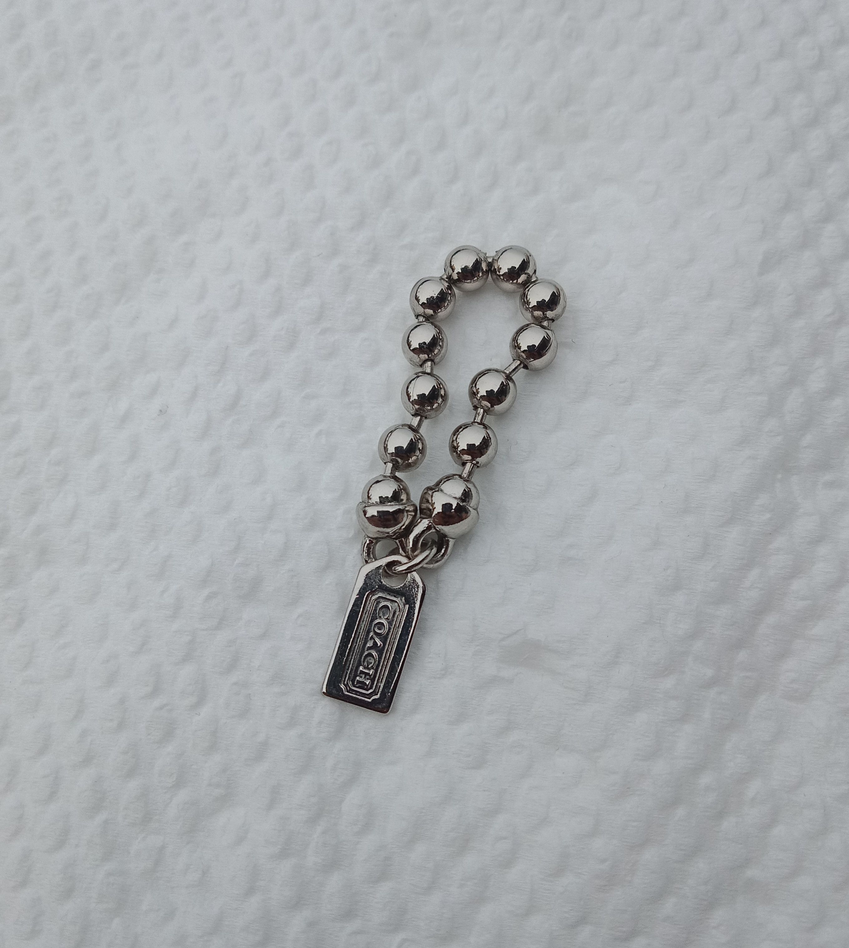 Coach × Designer COACH Sterling Silver Ball Bead Rings Size ONE SIZE - 8 Thumbnail