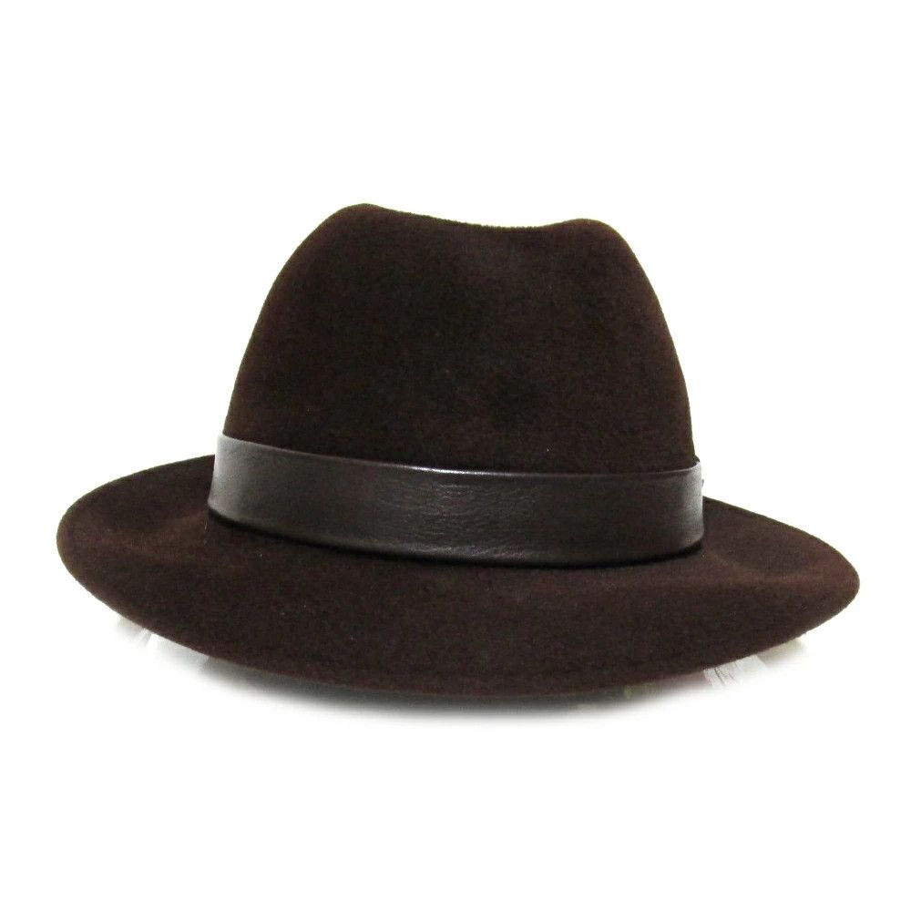 Yohji Yamamoto Yohji Yamamoto Pour Homme Czech Wool Hat Size ONE SIZE - 2 Thumbnail