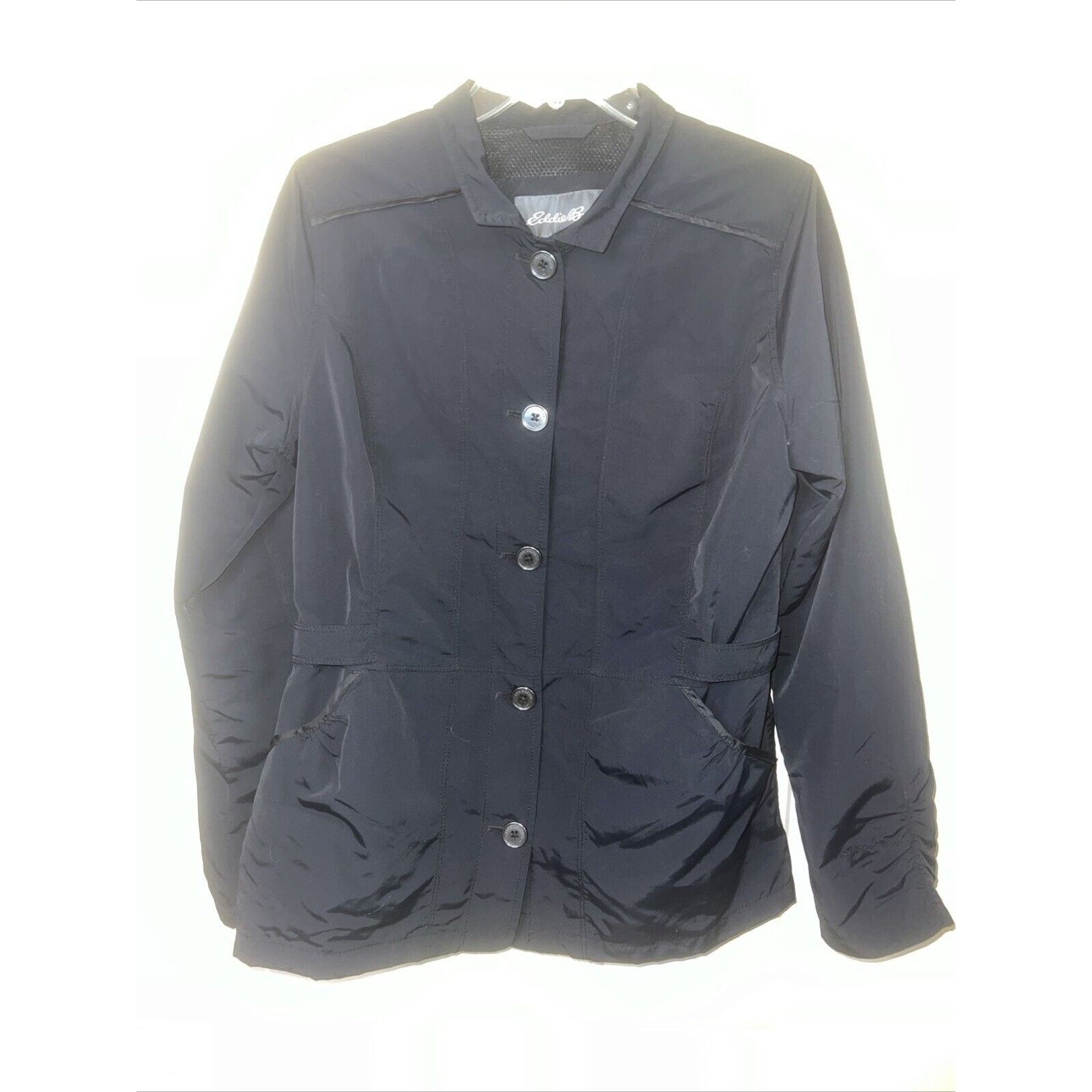 Eddie Bauer Eddie Bauer Jacket Womens Medium Black Travex Stretch Hike Size M / US 6-8 / IT 42-44 - 1 Thumbnail
