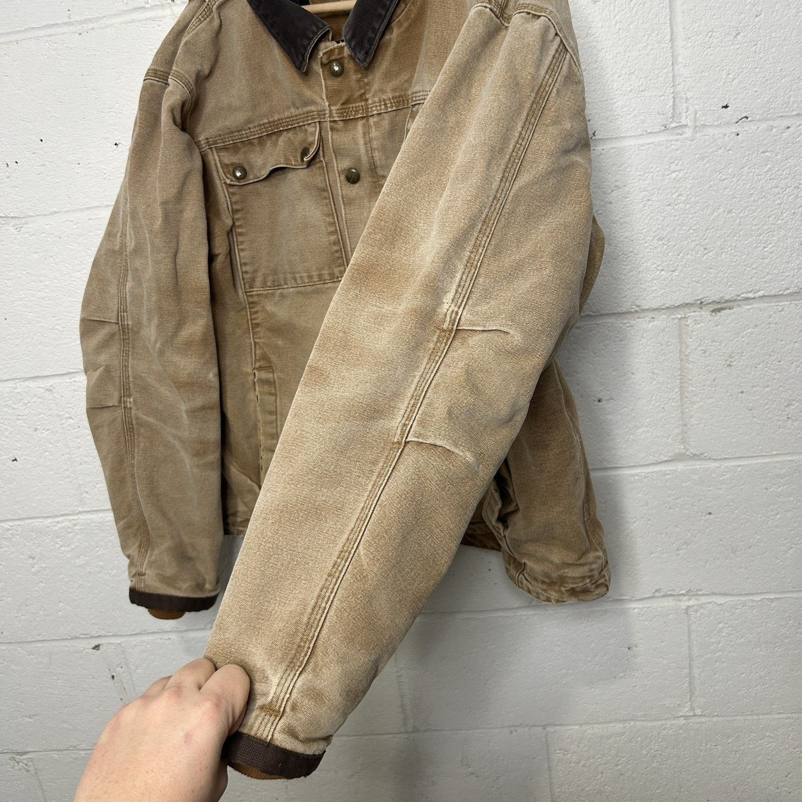 Carhartt Carhartt Quilted Canvas Tractor Jacket “Brown” Size US L / EU 52-54 / 3 - 6 Thumbnail