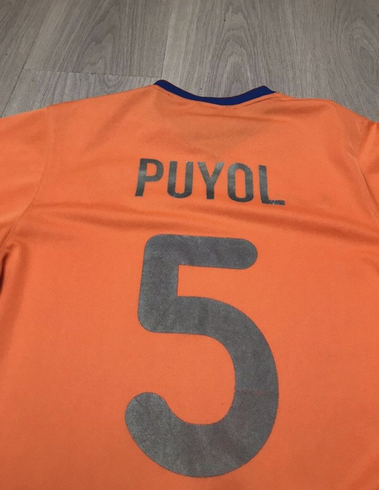 Nike Barcelona Puyol vintage nike 00s football archive Size US M / EU 48-50 / 2 - 3 Thumbnail