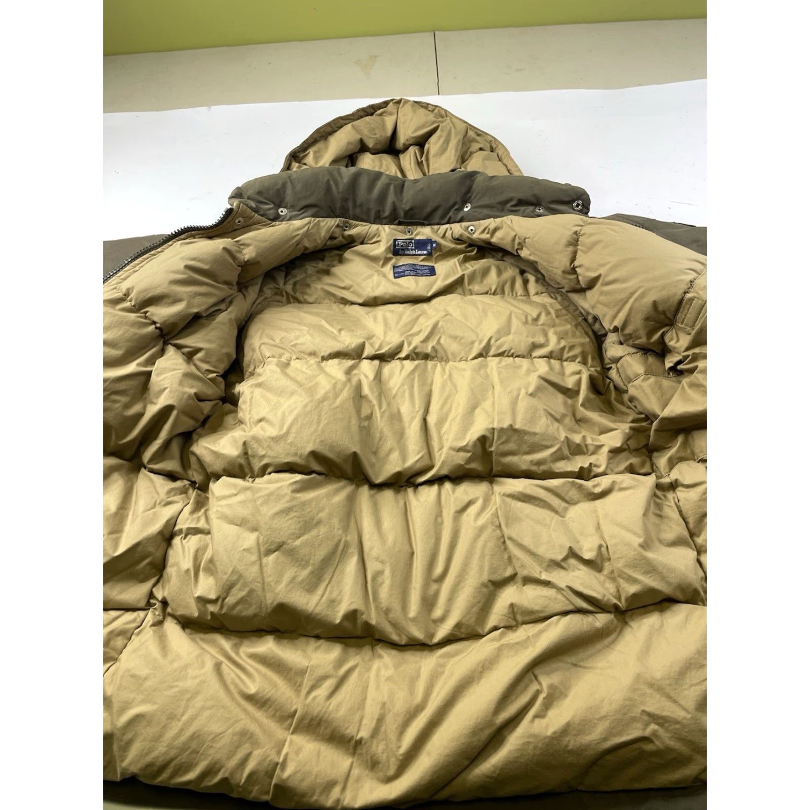 Polo Ralph Lauren VINTAGE Polo Ralph Lauren Down Suicide Ski Coat 90s Olive Green M Men Coat Size US M / EU 48-50 / 2 - 3 Thumbnail