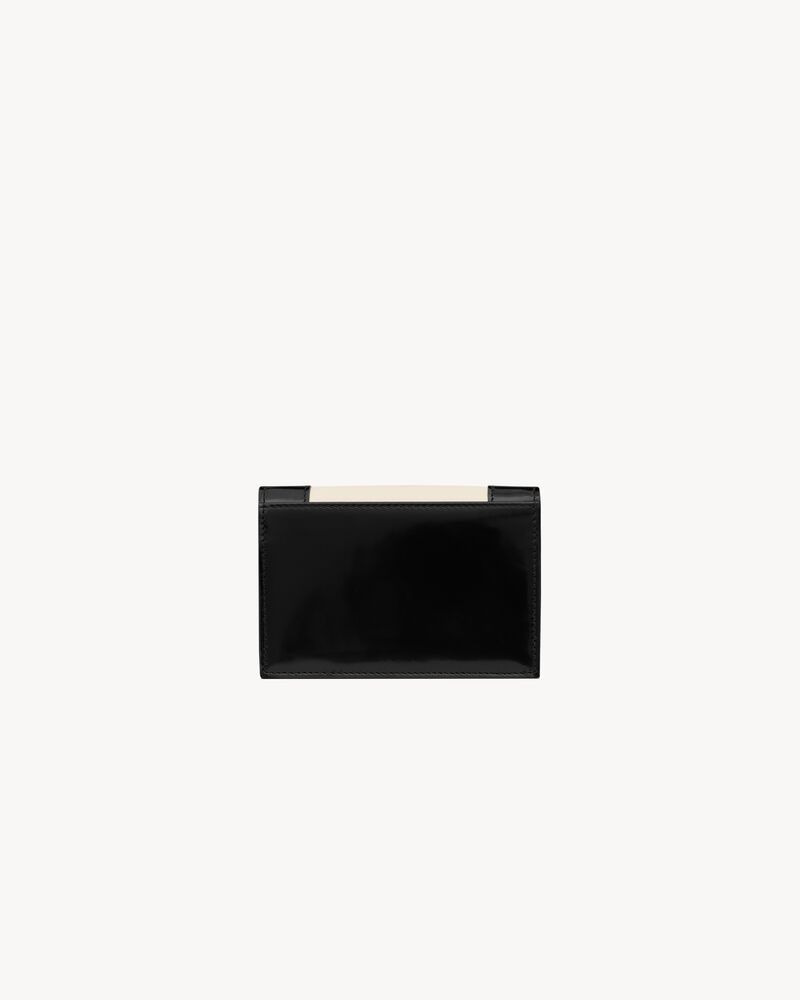 Saint Laurent Paris o1b1hav111125 Size: OS / Cassandre Business Card Case Size ONE SIZE - 2 Thumbnail