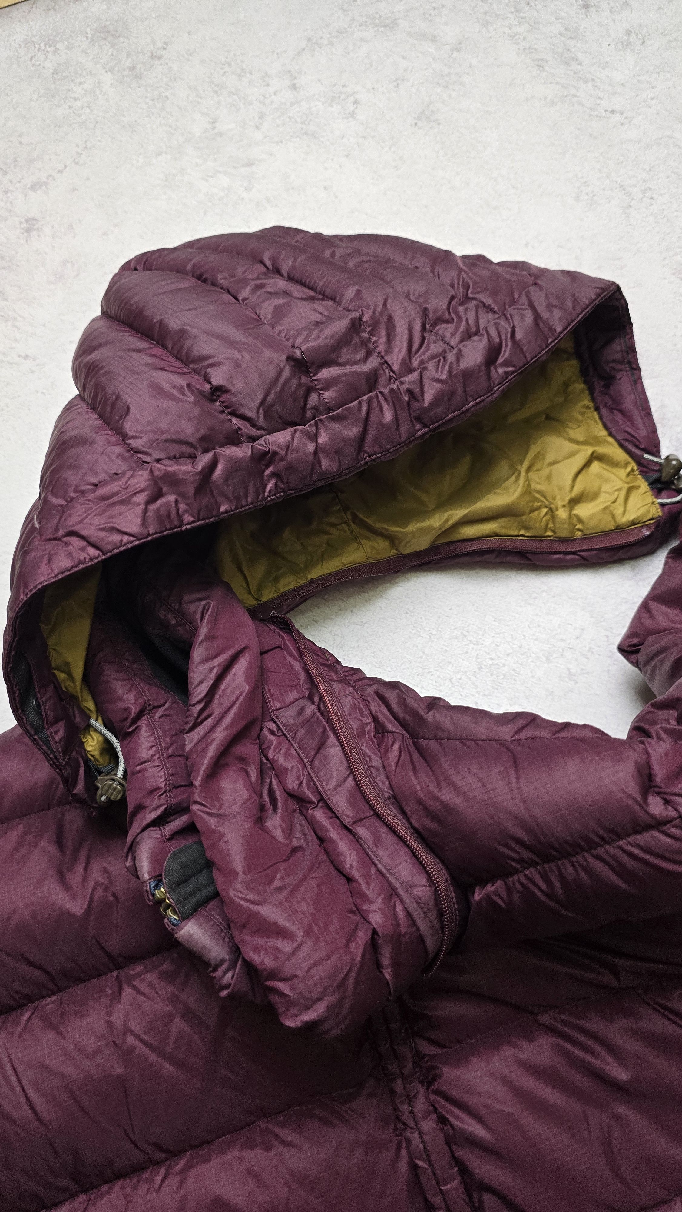 Rab Rab Deep Cover Down Parka Hooded Burgundy Winter Jacket Size M / US 6-8 / IT 42-44 - 10 Thumbnail
