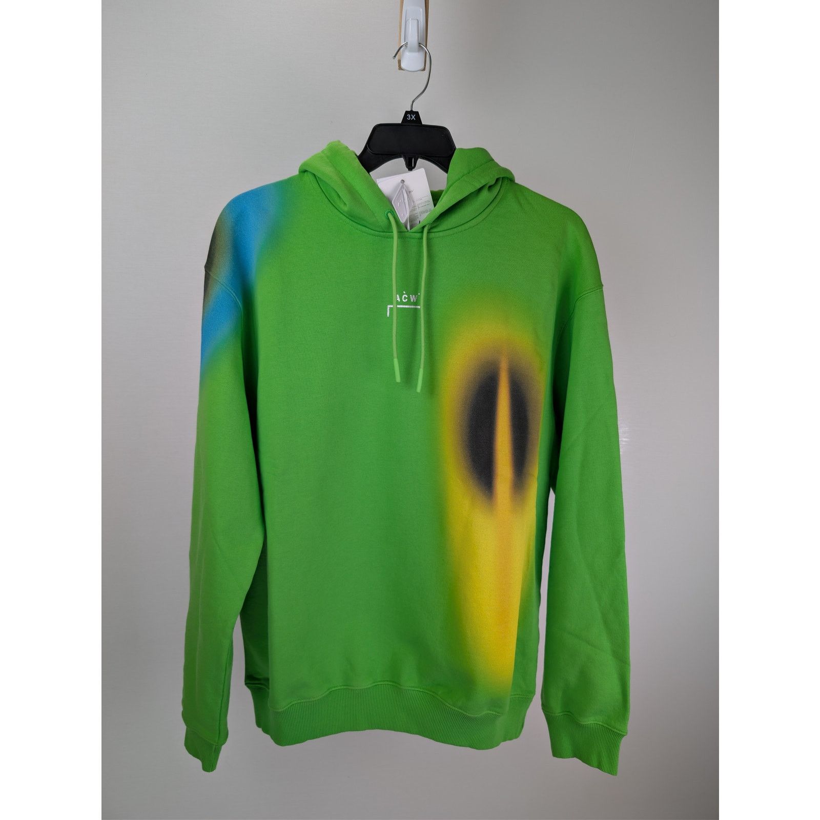 A-COLD-WALL* o1rshd1 Hypergraphic Hoodie in green with a multicolor print Size US L / EU 52-54 / 3 - 8 Thumbnail