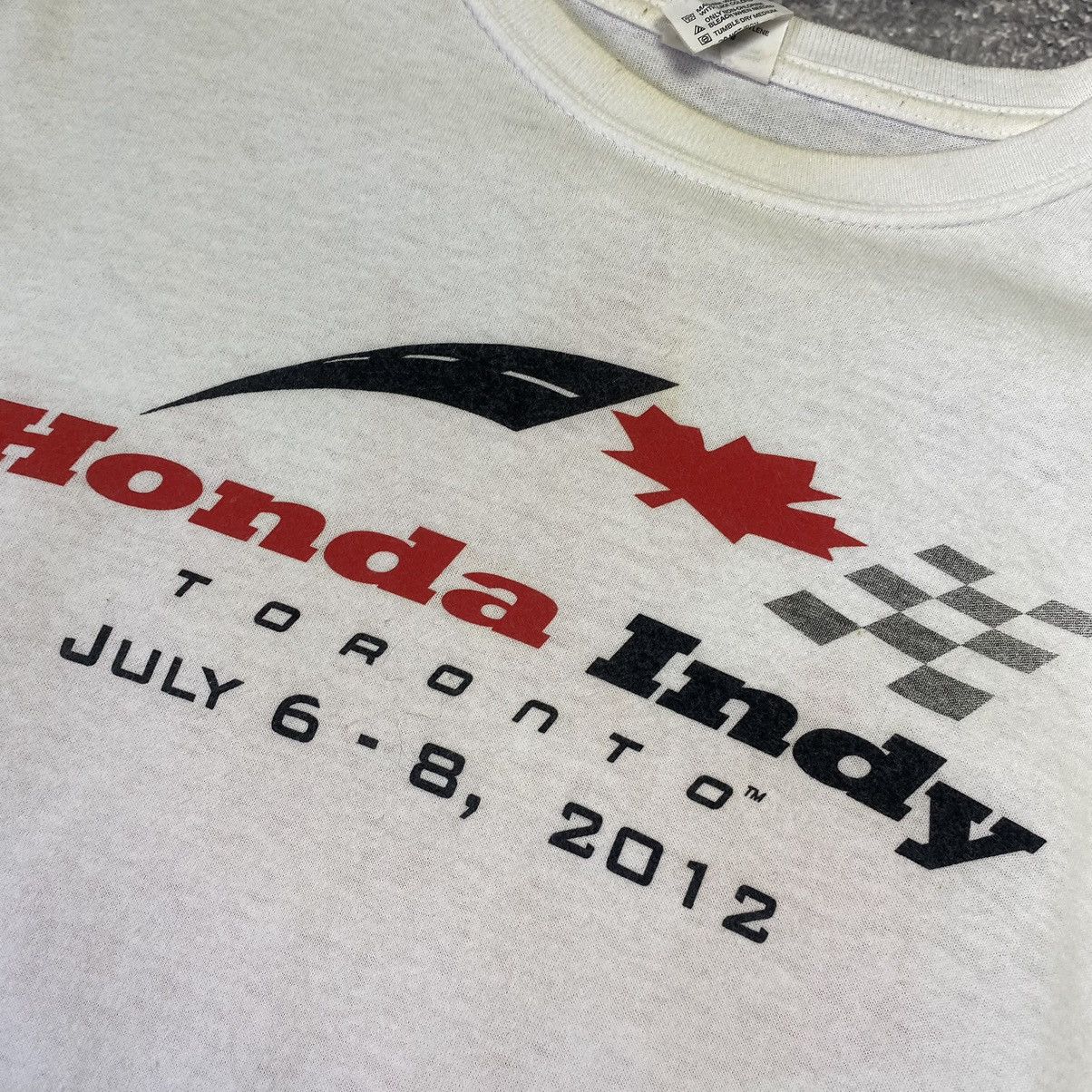 Honda Vintage Honda Indy Toronto 2012 racing anvil tee Size US XL / EU 56 / 4 - 5 Thumbnail