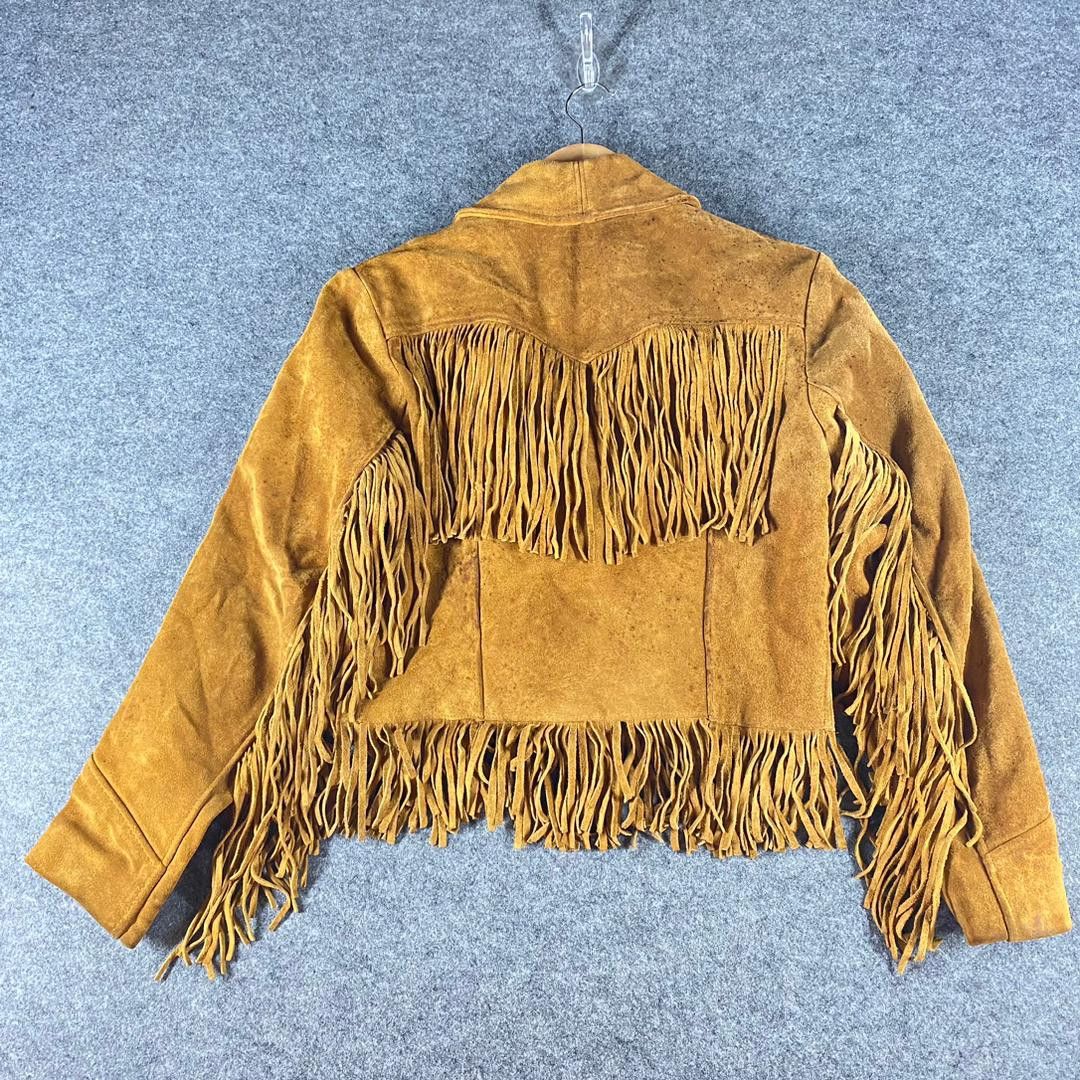 Schott Vintage 80s Schott Western Leather Motorcycles Jacket Size US M / EU 48-50 / 2 - 9 Thumbnail