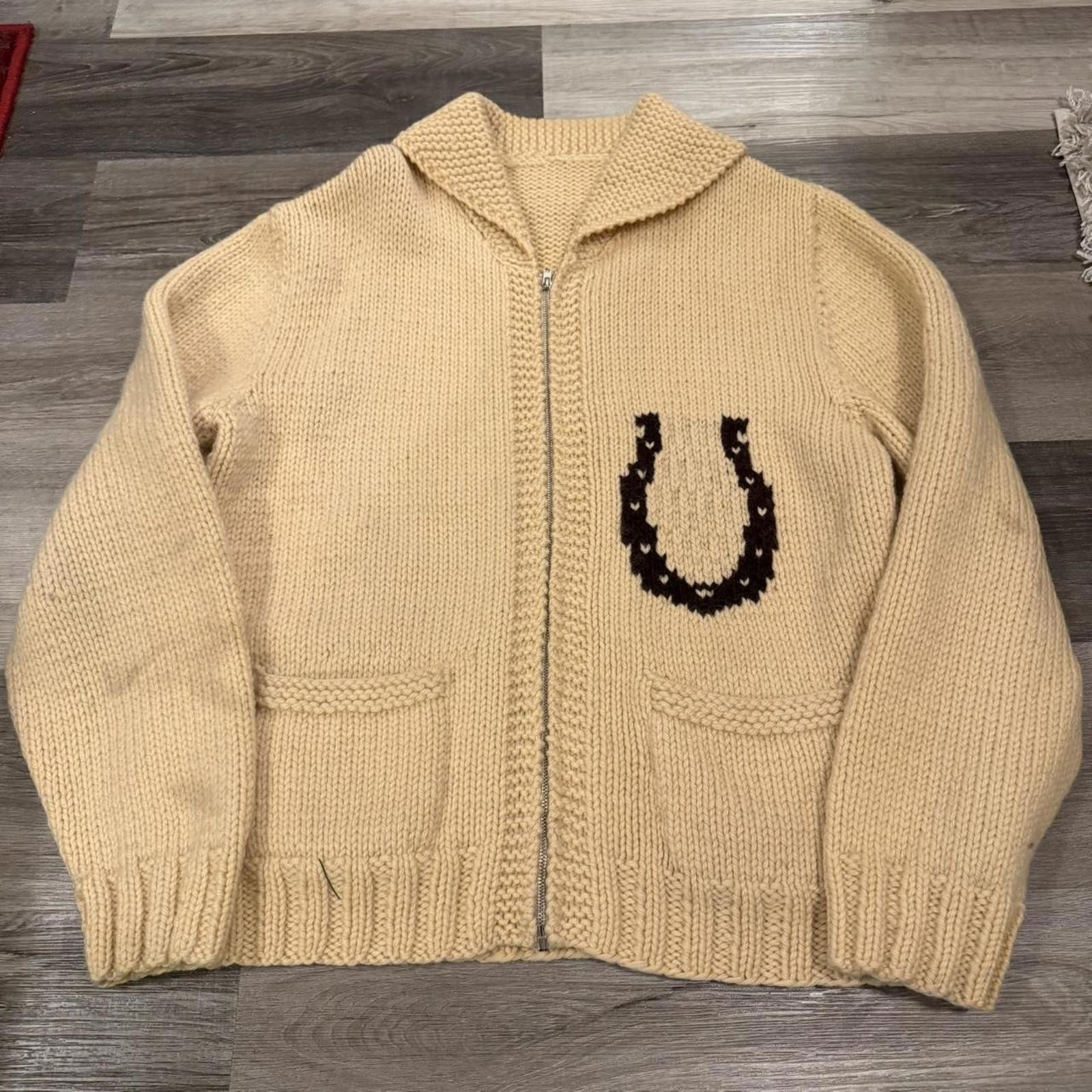 Other vintage horse head pattern colt cowichan sweatshirt 70s L Size US L / EU 52-54 / 3 - 3 Thumbnail