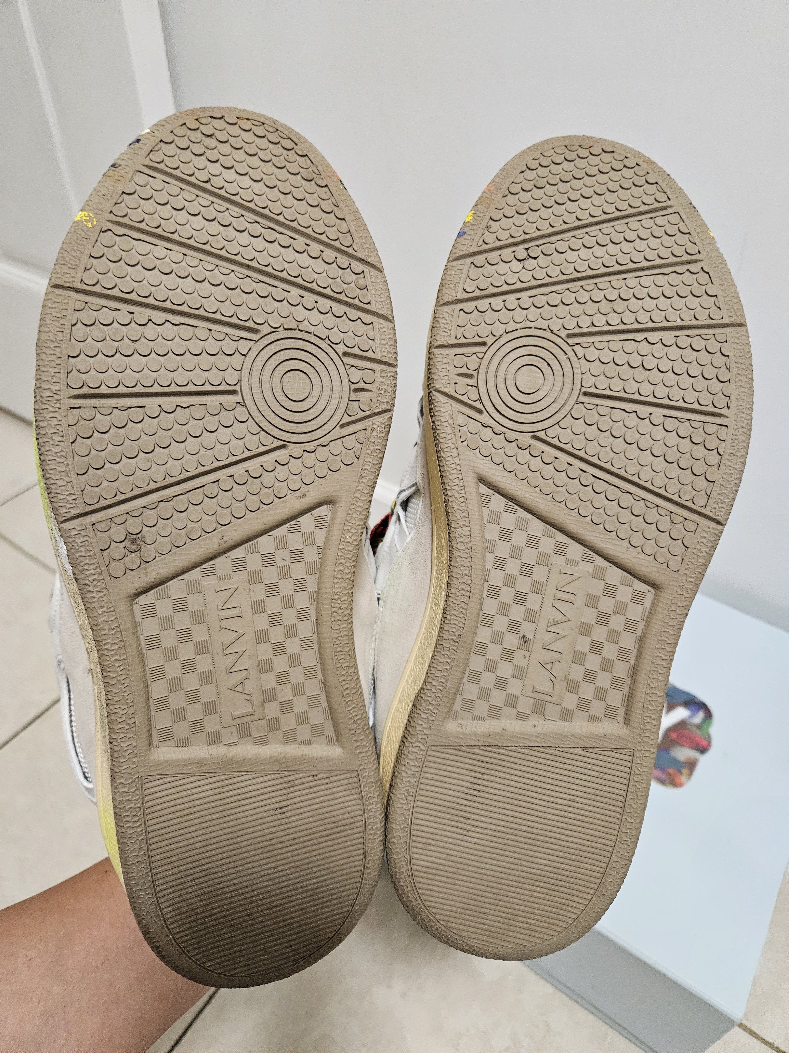 Gallery Dept. × Lanvin Curb sneaker painted Size US 9 / EU 42 - 6 Thumbnail