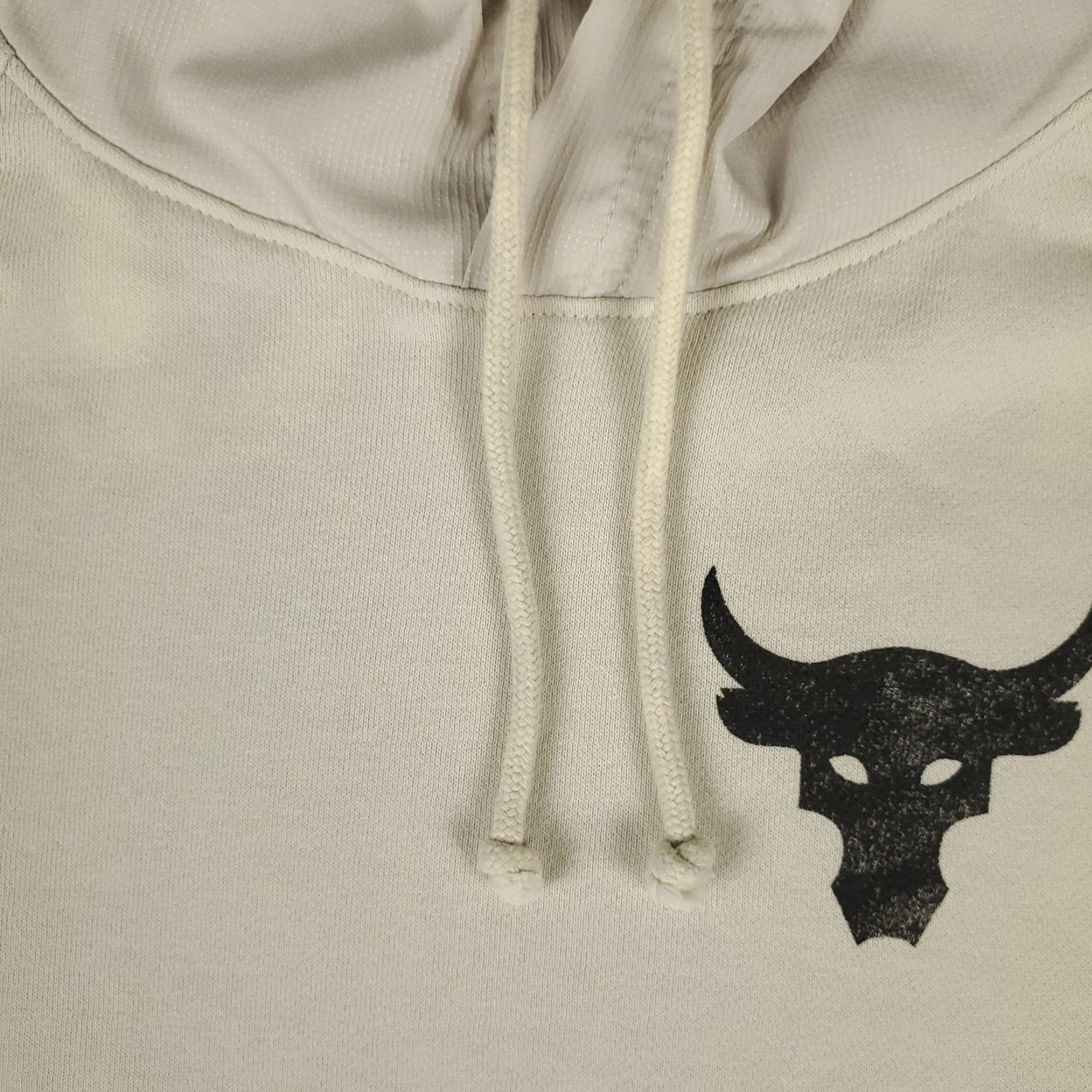 Y/Project Project Rock Hoodie Mens M Beige Pullover Mock Neck Logo Pocket All Seasons Sports, Outdoor, Modern Mens Size US M / EU 48-50 / 2 - 3 Thumbnail