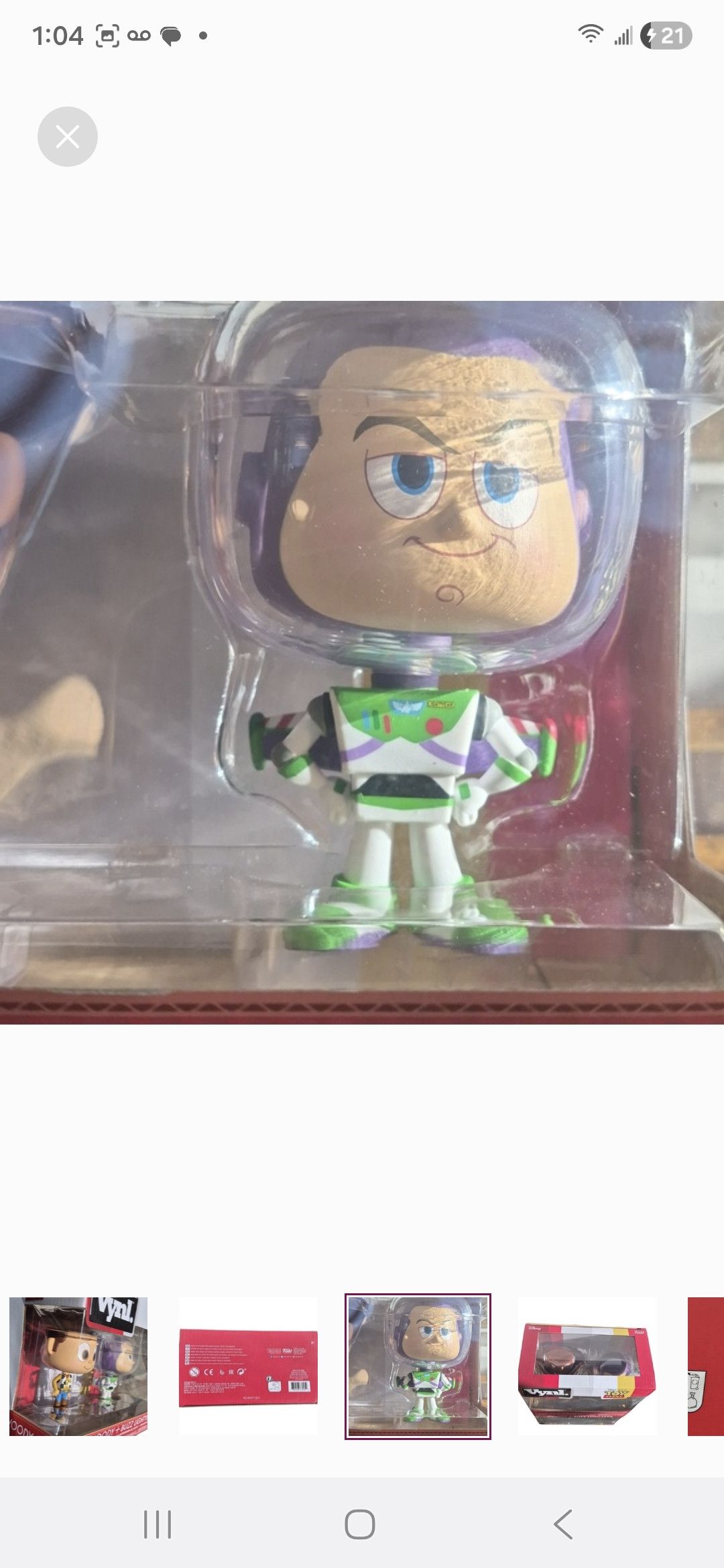 Other Funko Pop Vynl × Disney Toy Story Woody & Buzz Lightyear. Size ONE SIZE - 4 Thumbnail