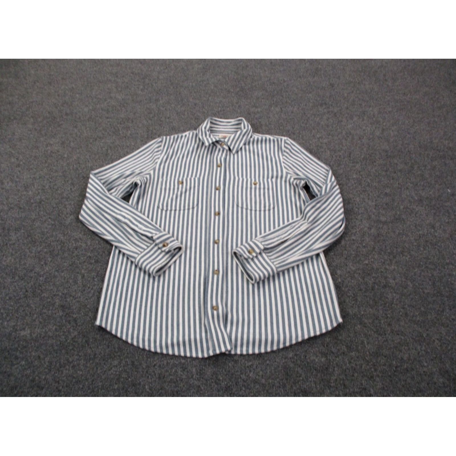 Faherty Faherty Shirt Men S Striped Lightweight Button-Up Collared Button-Down Multicolor Casual Business Long Sleeve Preppy Modern Size US S / EU 44-46 / 1 - 2 Thumbnail