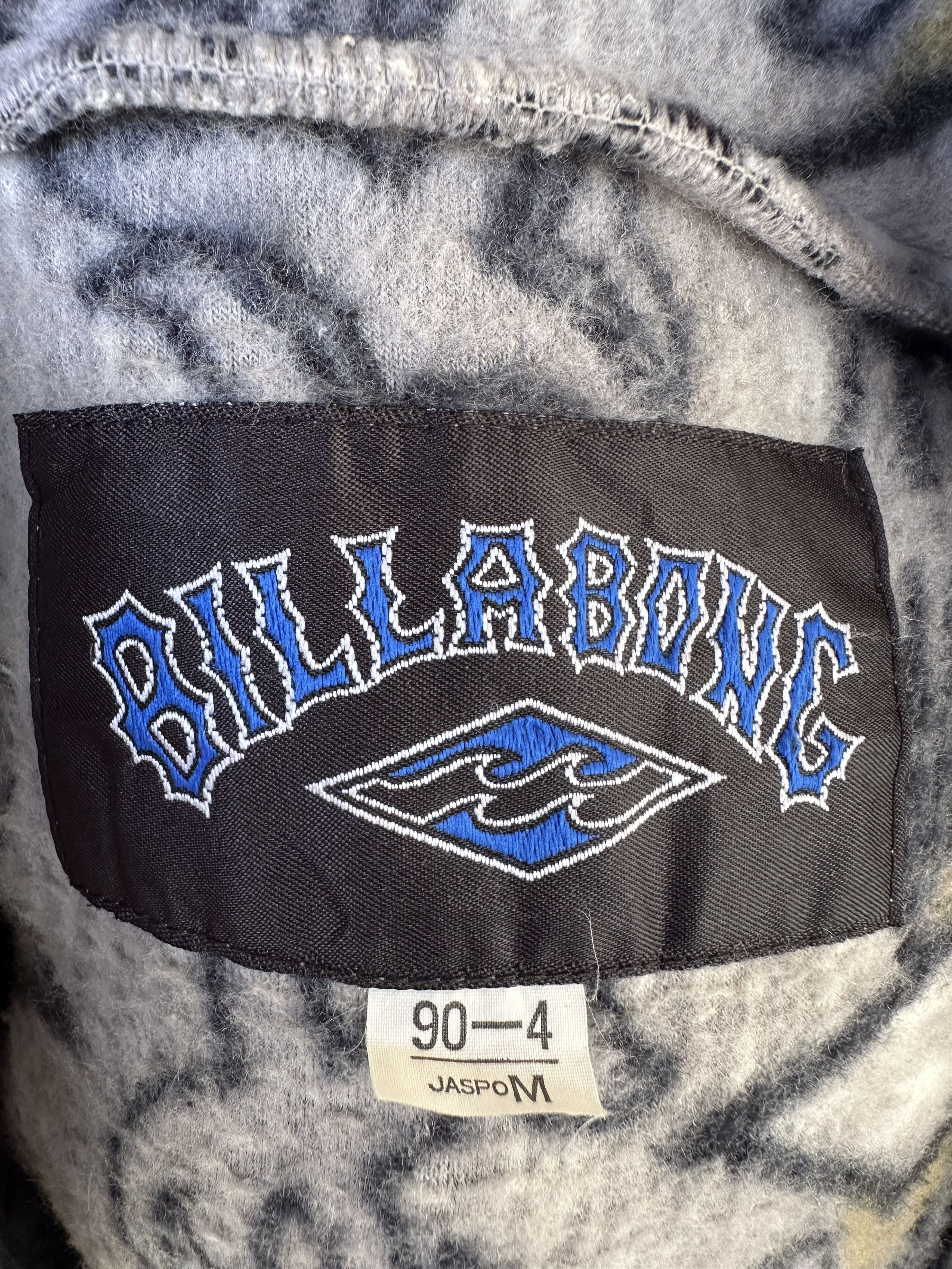 Billabong Vtg 90s Billabong Psychedelic Abstract Fleece Hoodie Jacket Size US L / EU 52-54 / 3 - 22 Thumbnail