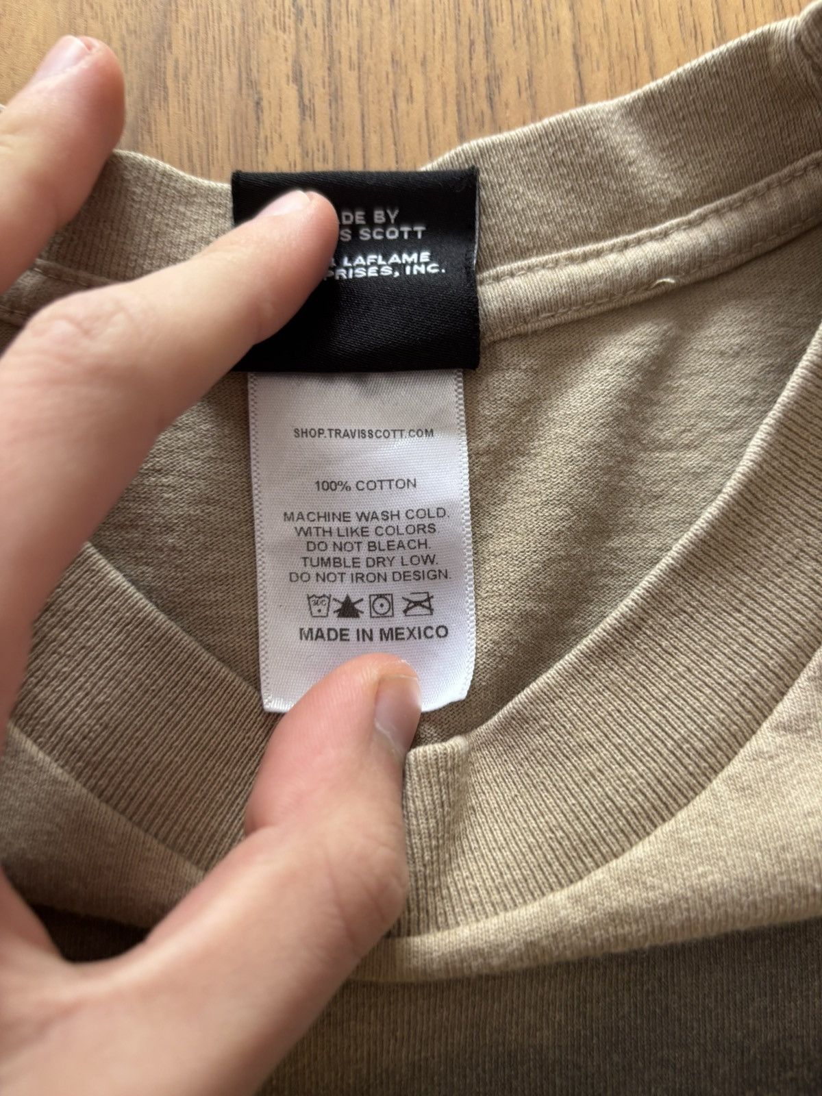 Travis Scott Travis Scott Cactus Jack Sprayed Shirt Size US M / EU 48-50 / 2 - 4 Thumbnail