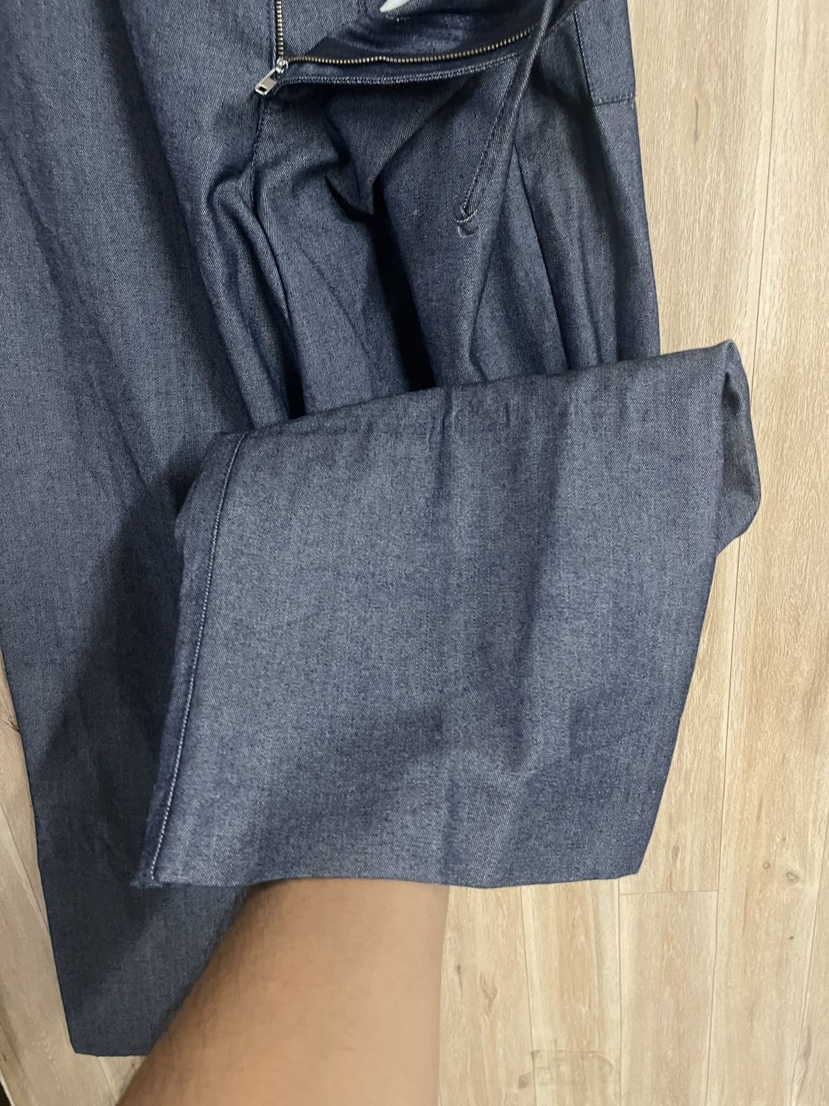 Saint Laurent Paris Saint Laurent Denim French Work Wear Baggy W30 L40 Vintage Size US 30 / EU 46 - 7 Thumbnail