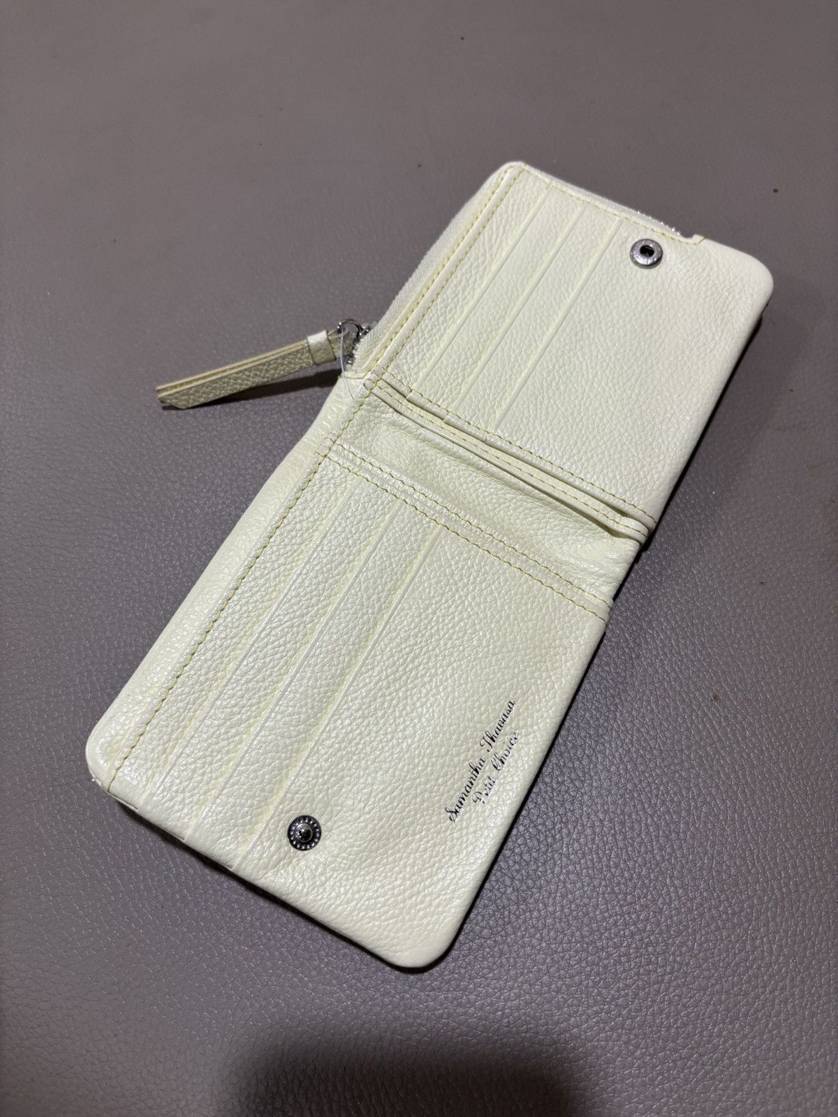 Japanese Brand Authentic Samantha Thavas Leather Zipper Wallet Size ONE SIZE - 13 Thumbnail