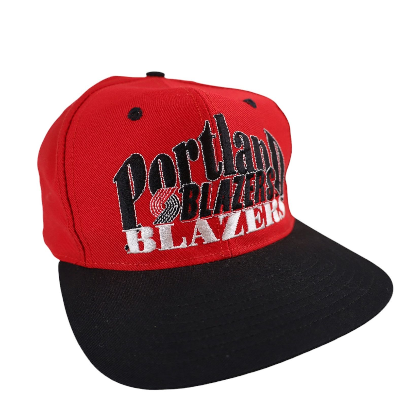 NBA × Vintage VTG 90s Limited Edition Portland Blazers Snapback Hat Size ONE SIZE - 2 Thumbnail