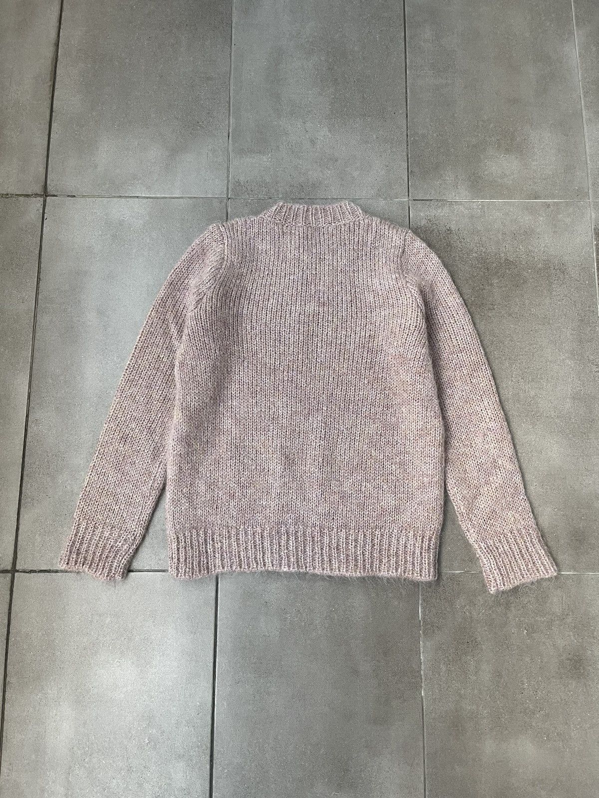 Raf Simons !DS! AW22/23 Raf Simons Roundneck Pink Mohair Sweater Size US S / EU 44-46 / 1 - 11 Thumbnail