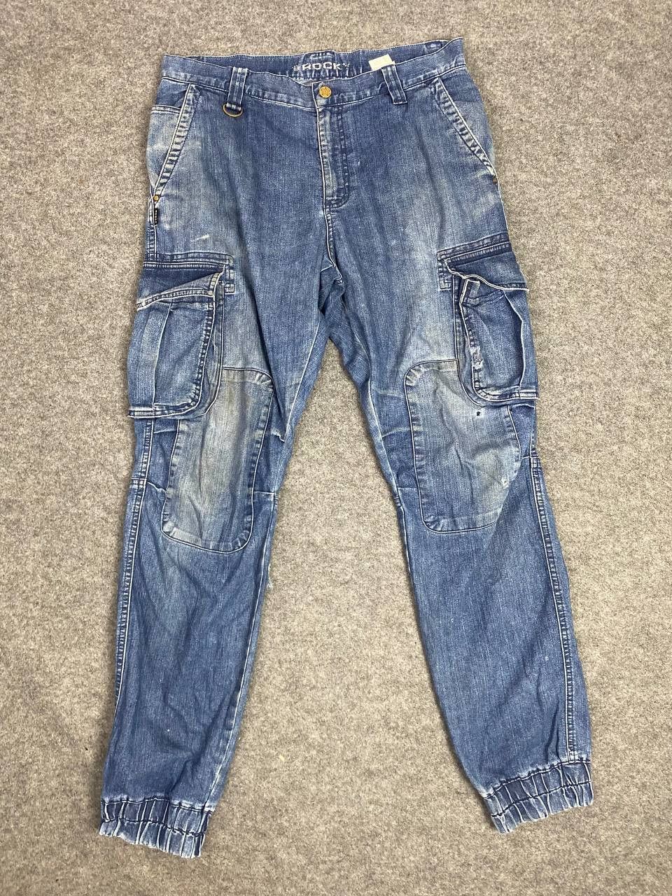 image of Vintage s Cargo Distressed Denim, Men's (Size 36)